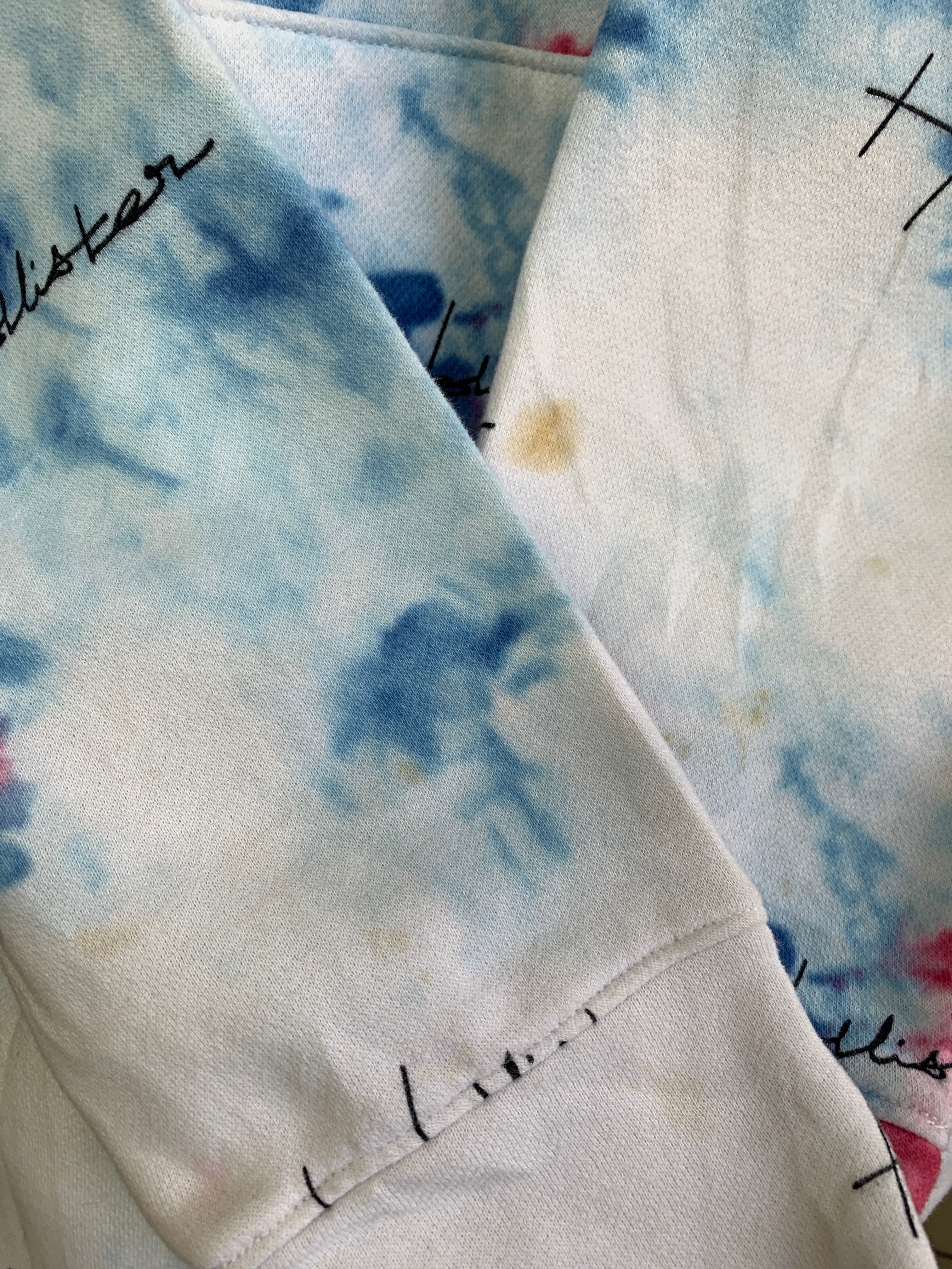 Hollister Sudadera Hoodie Tie-Dye - Hombre - Large