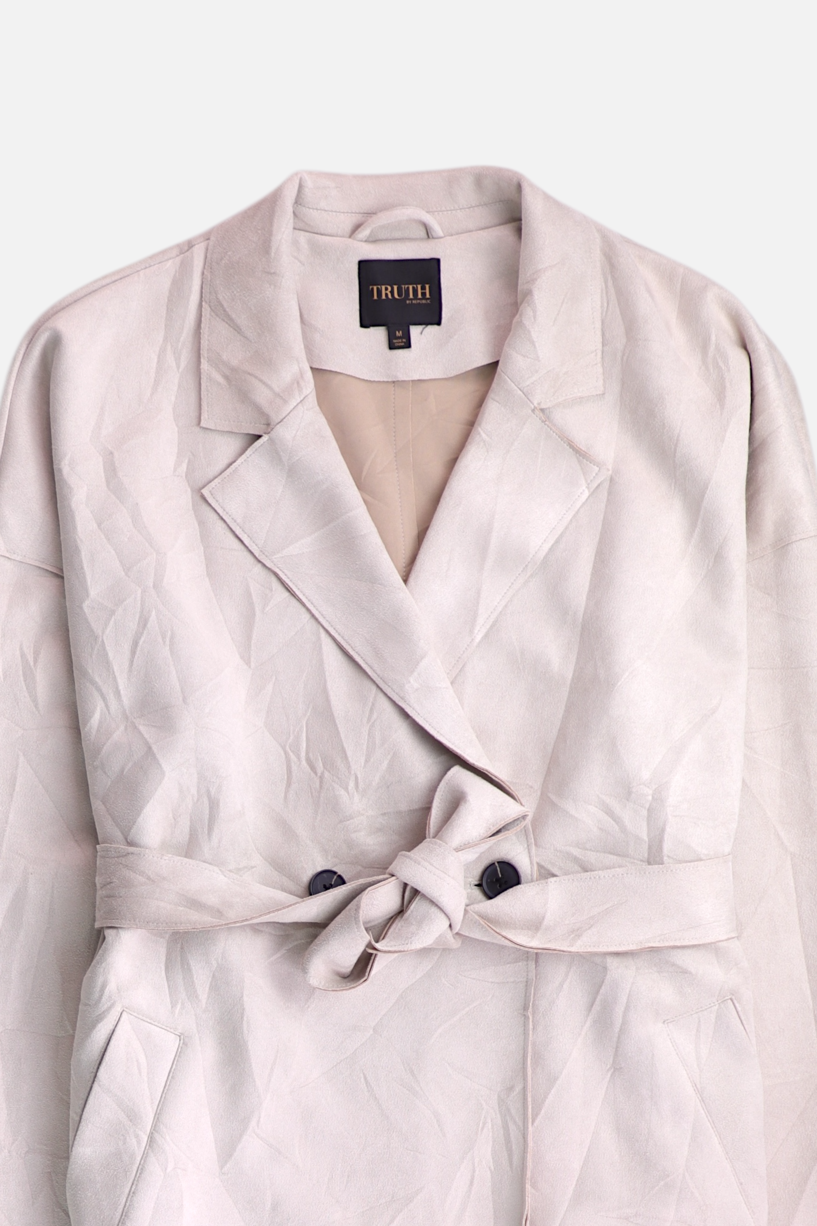 Abrigo Trench Coat Casual - Mujer - Medium
