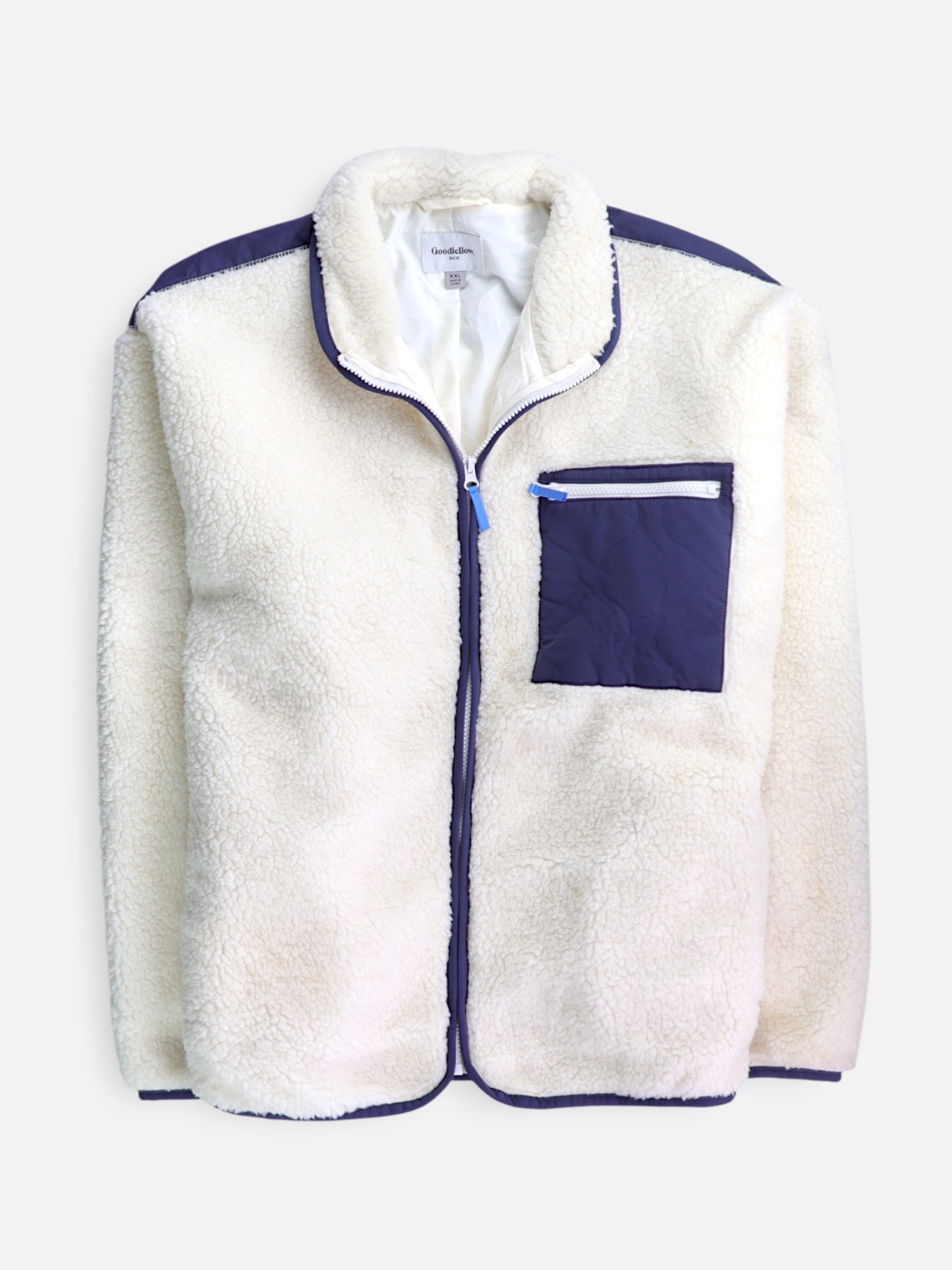 Goodiefellow Sueter Fleece Teddy - Hombre - 2XL