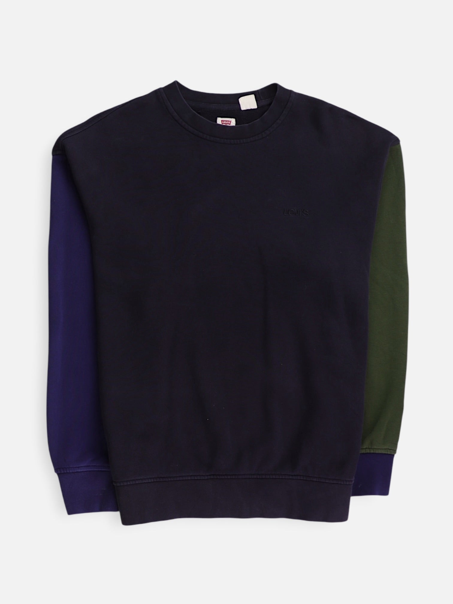 Levis Sudadera Sweatshirt Color Block - Hombre - Large