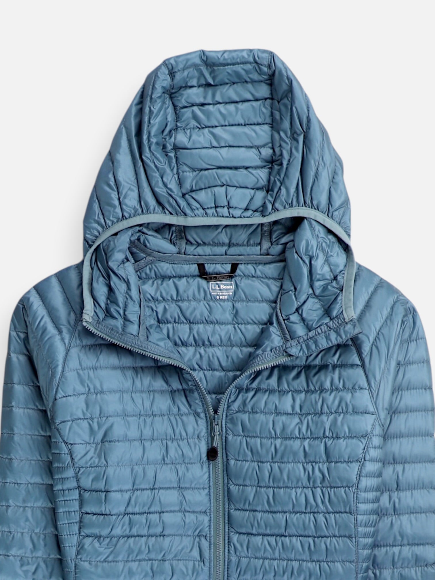LL BEAN Chaqueta Puffer Largo - Mujer - Small