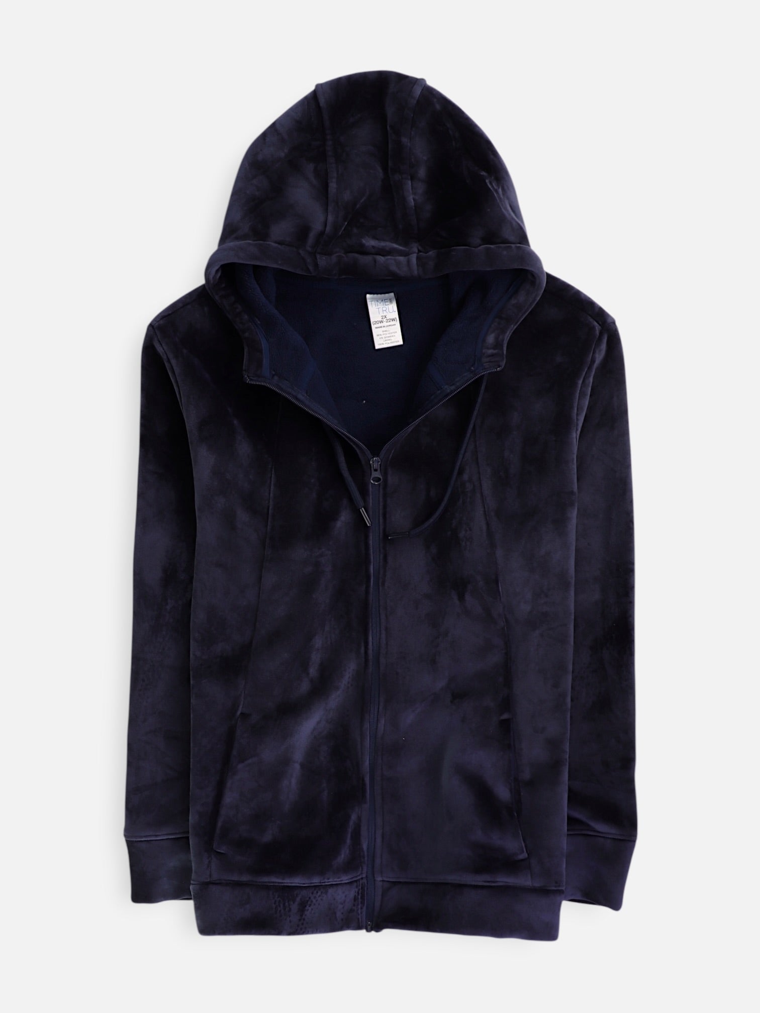 TIME THRU Sudadera Hoodie Basic - Mujer - 2XL