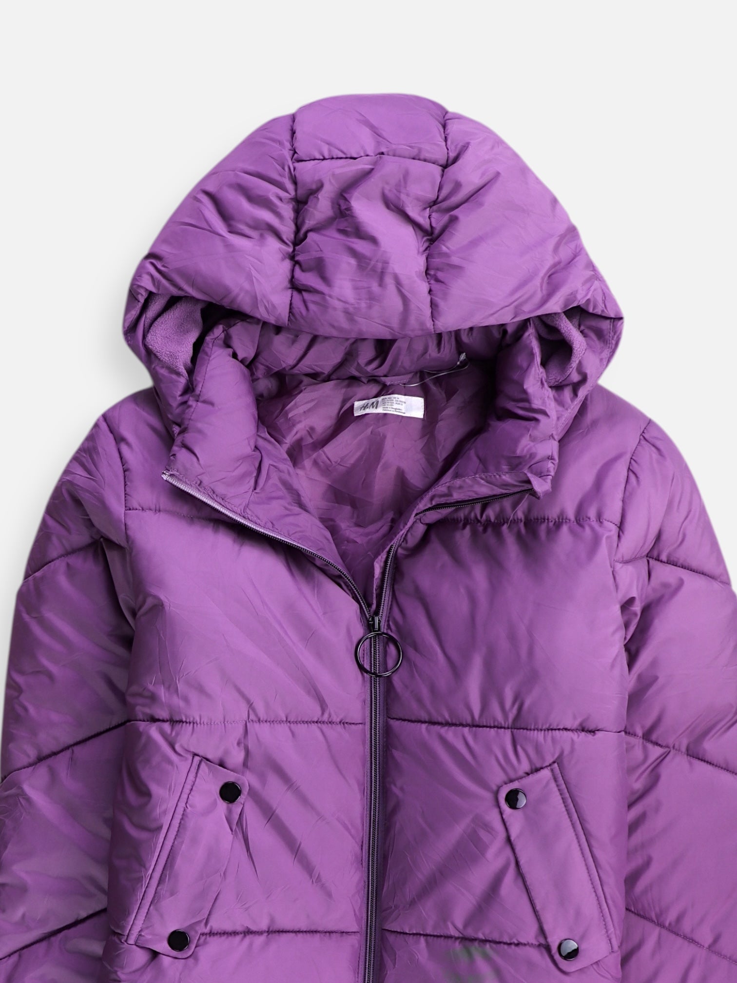H&M Chaqueta Puffer Impermeable - Niña - N/A - 11-12Y (Años)