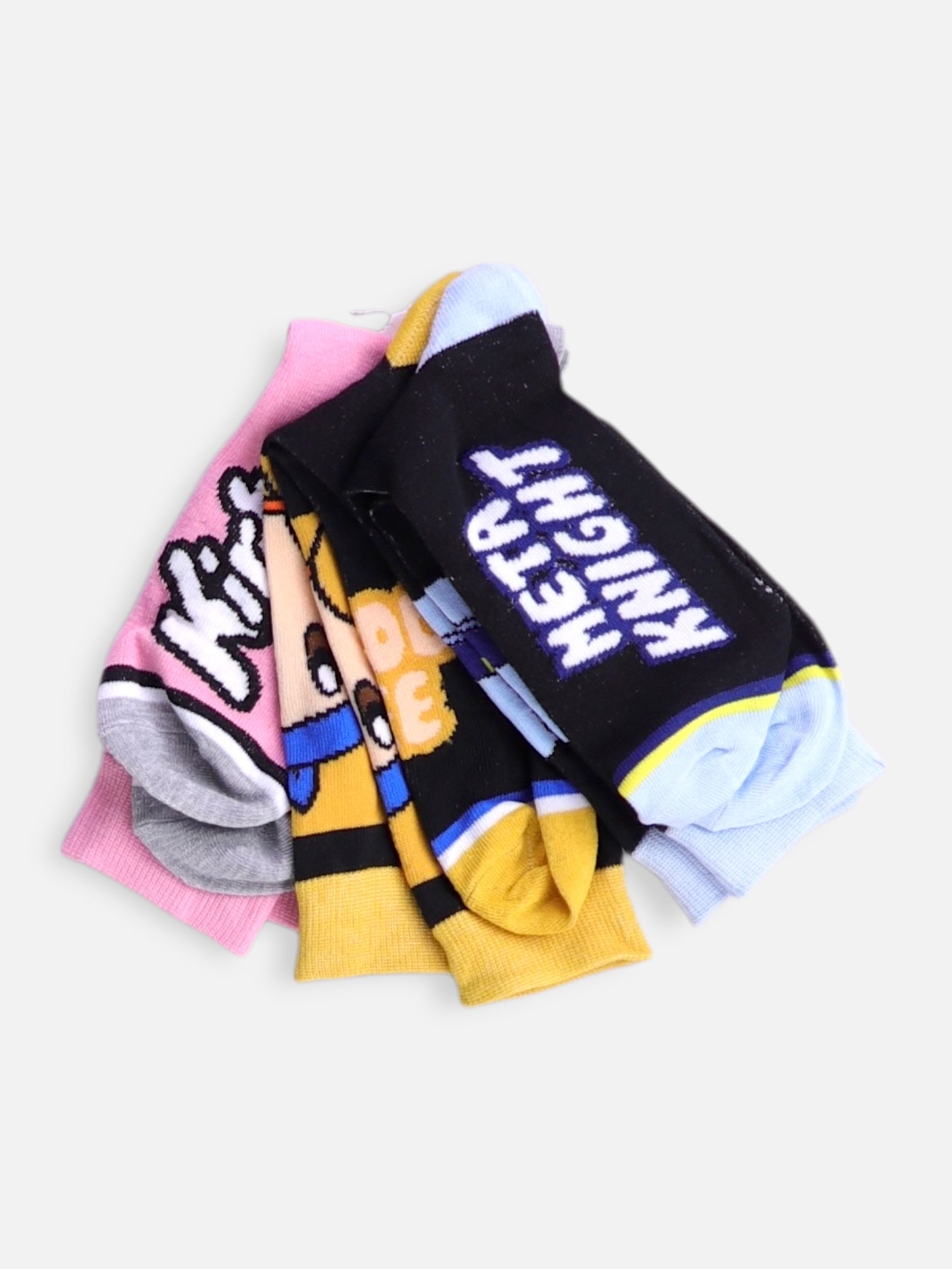 Pop Culture Calcetines 3 Pares - Unisex - Talla Única (One Size)