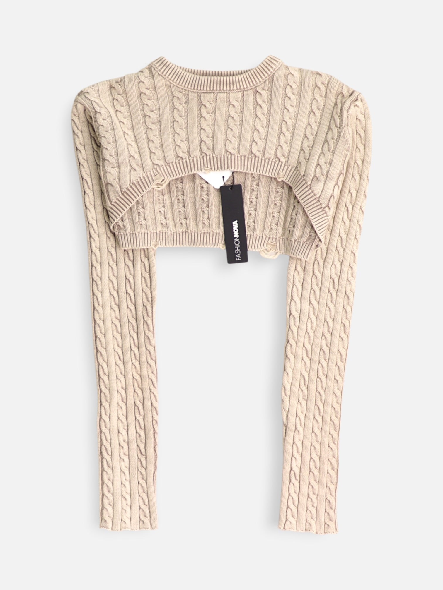 Fashionnova Blusa Crop Top - Mujer - Small