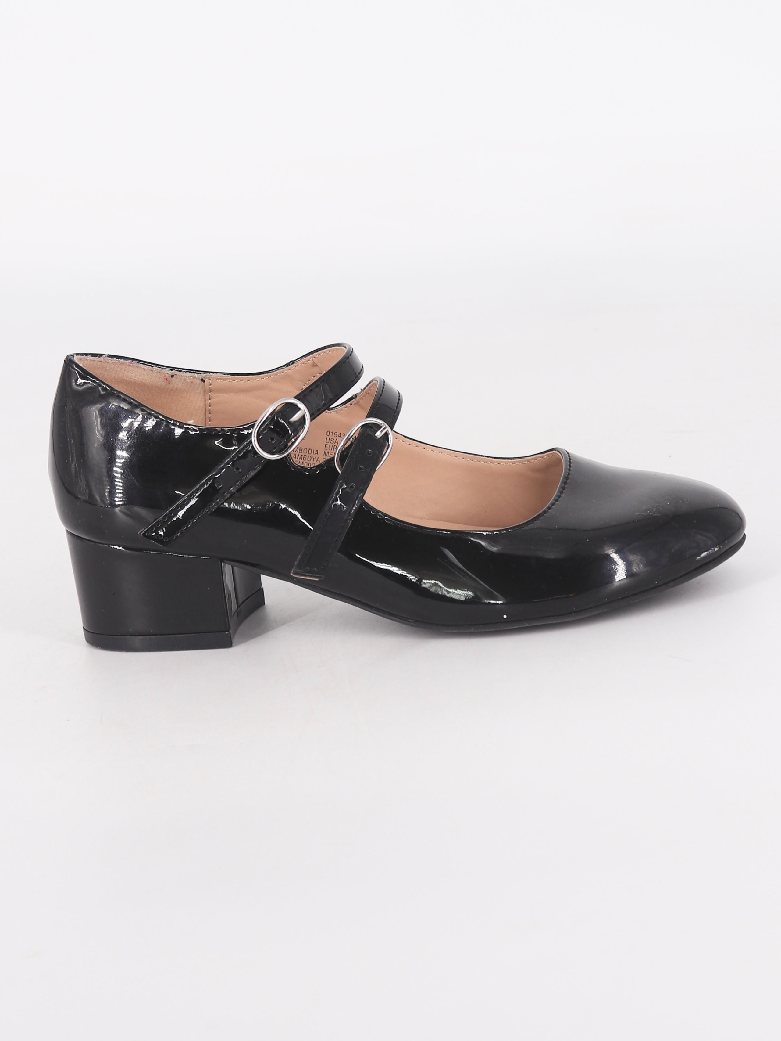 Wonder Nation Zapatos Mary Jane Con Tacón - Niña - US 3 - 8-12Y (Años)