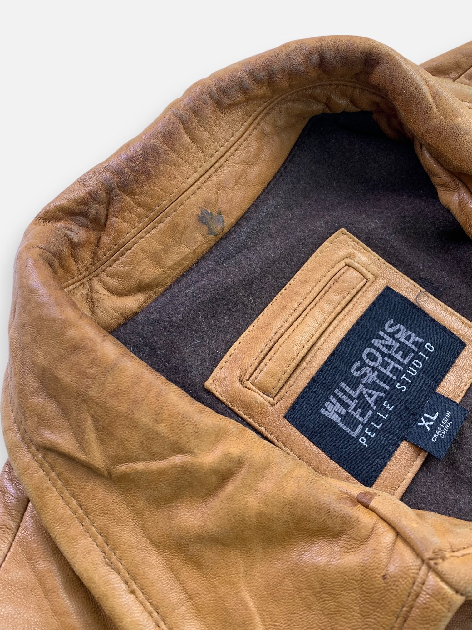 WILSONS LEATHER Chaqueta Casual Cuero - Hombre - XL