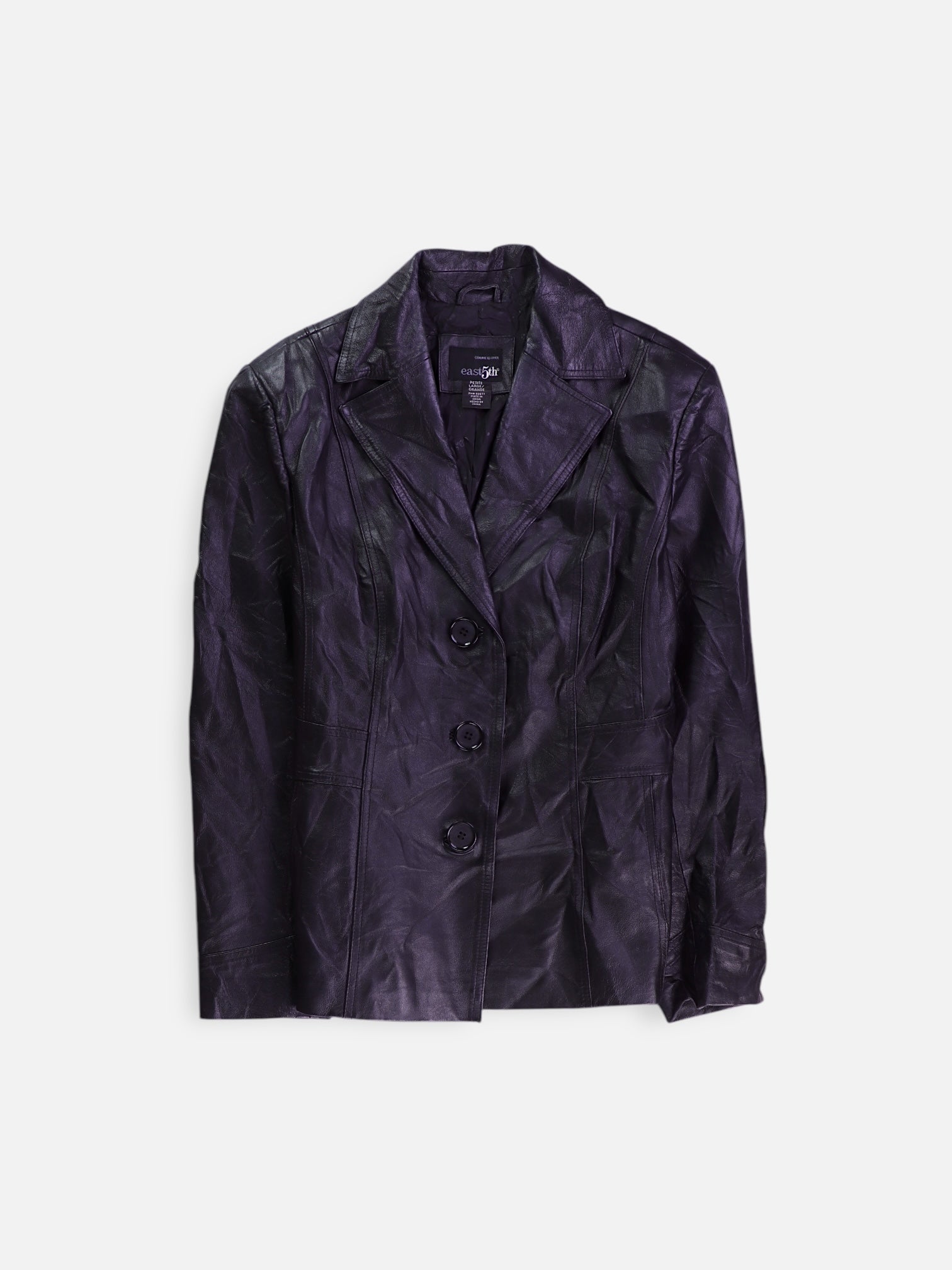 Chaqueta Casual Cuero - Mujer - Large