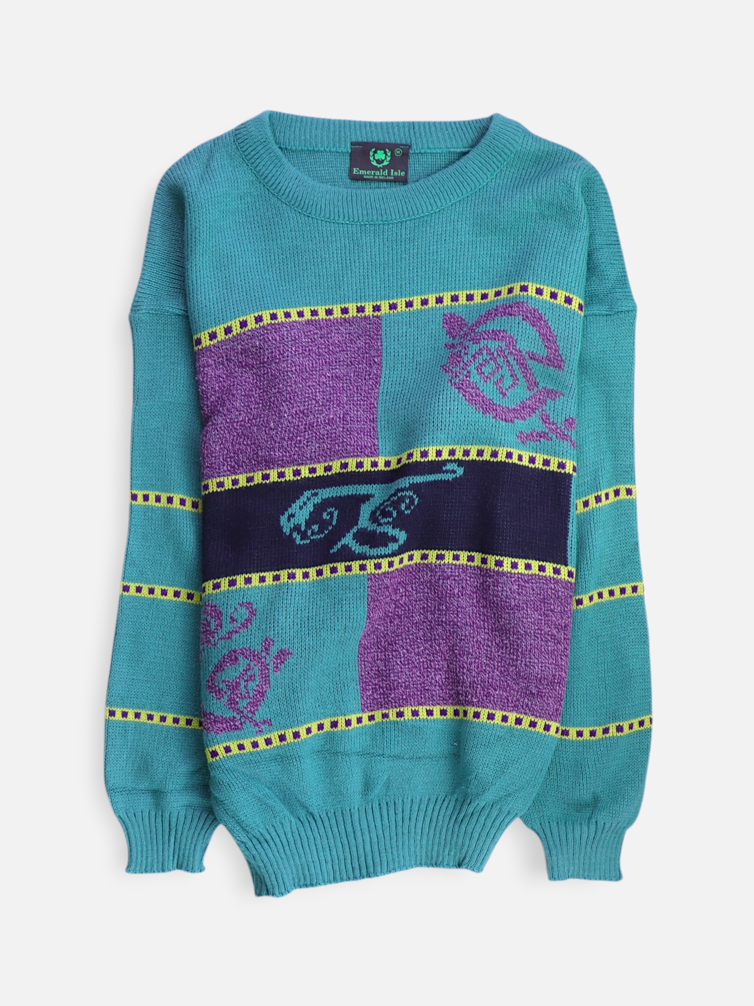 Sueter Knit Color Block - Hombre - Medium