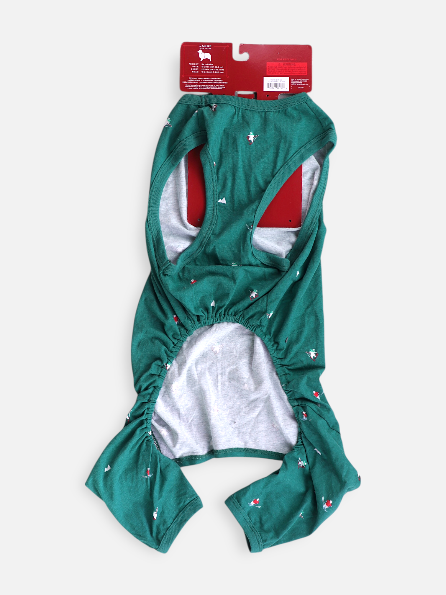 Pijama navideña Perro - Large