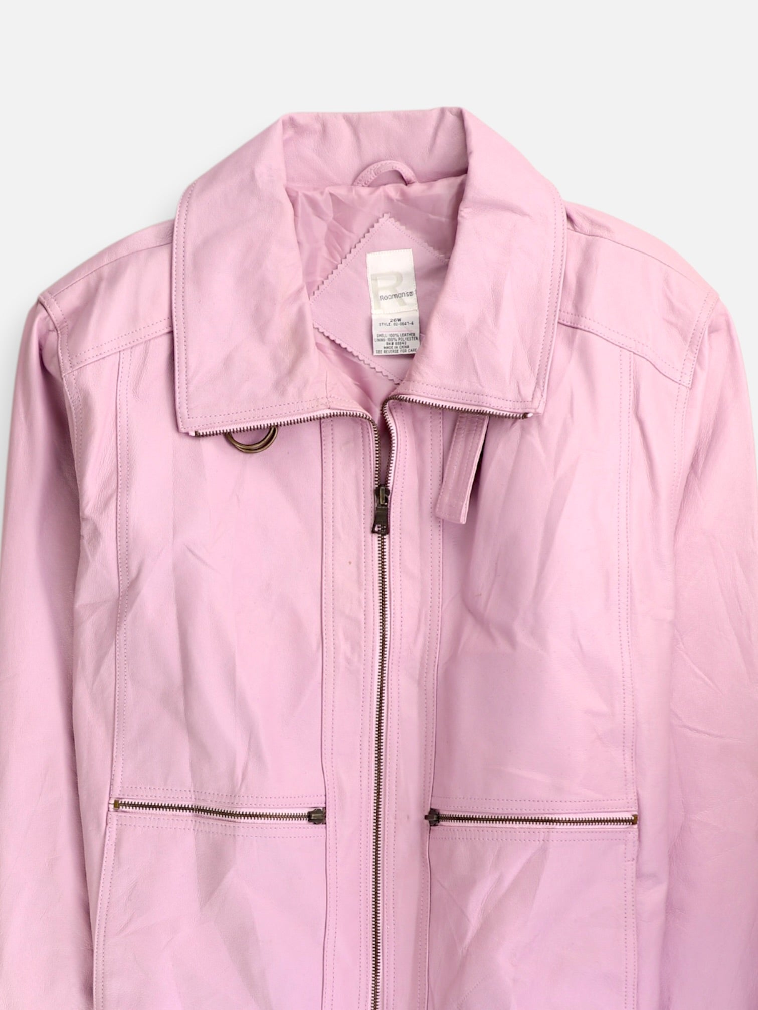 Chaqueta Casual Cuero - Mujer - 26W