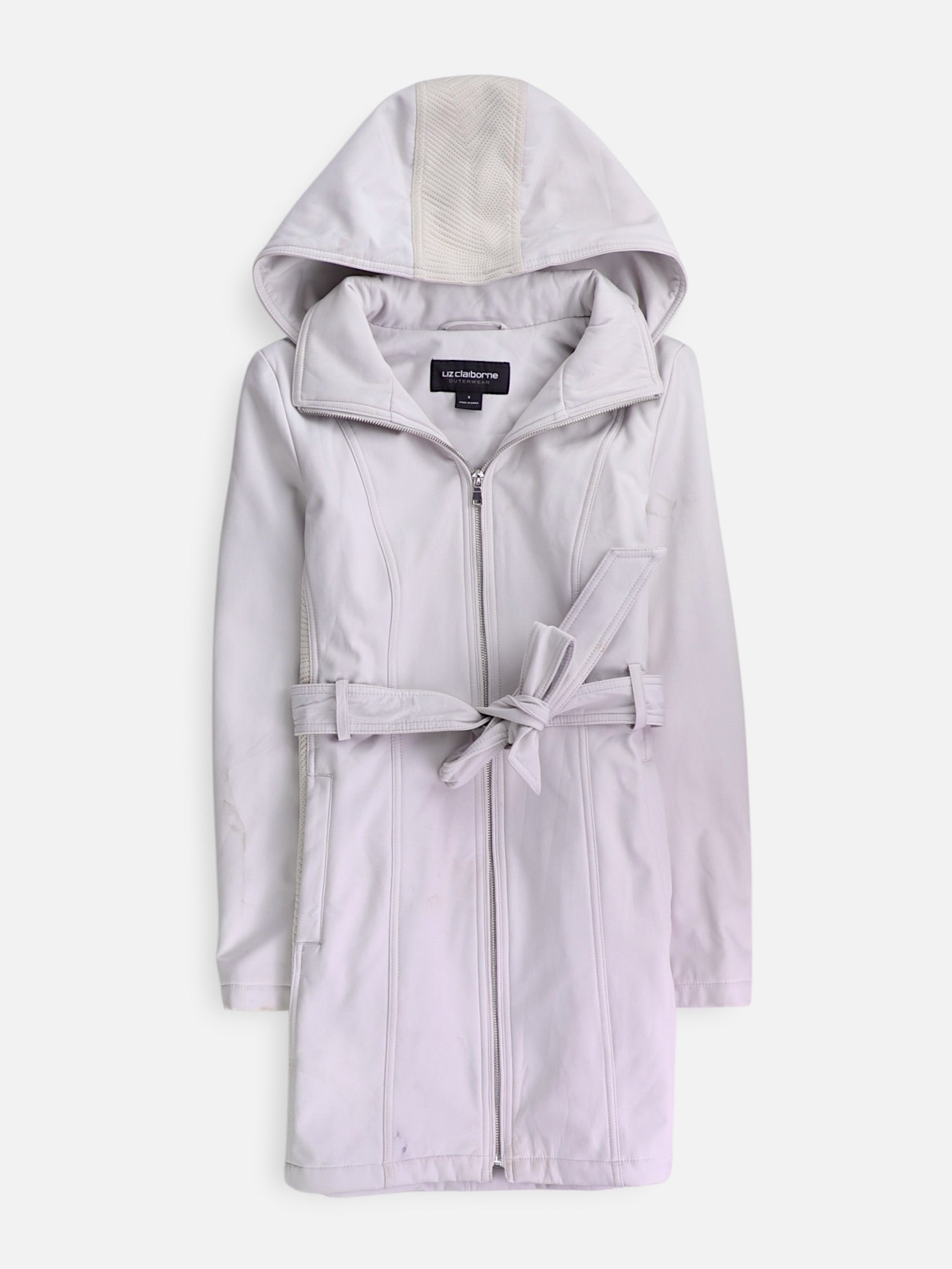 LIZ claiborne Abrigo Single breasted trench Casual - Mujer - Small