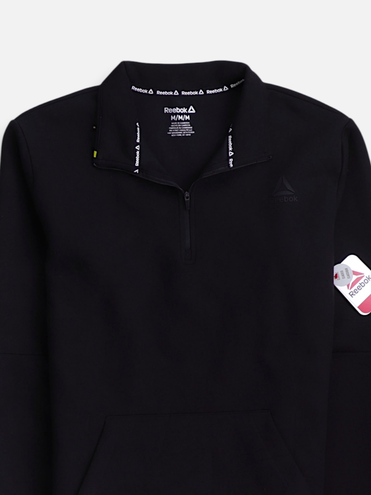 Reebok Sudadera Fleece Deportivo - Hombre - Medium