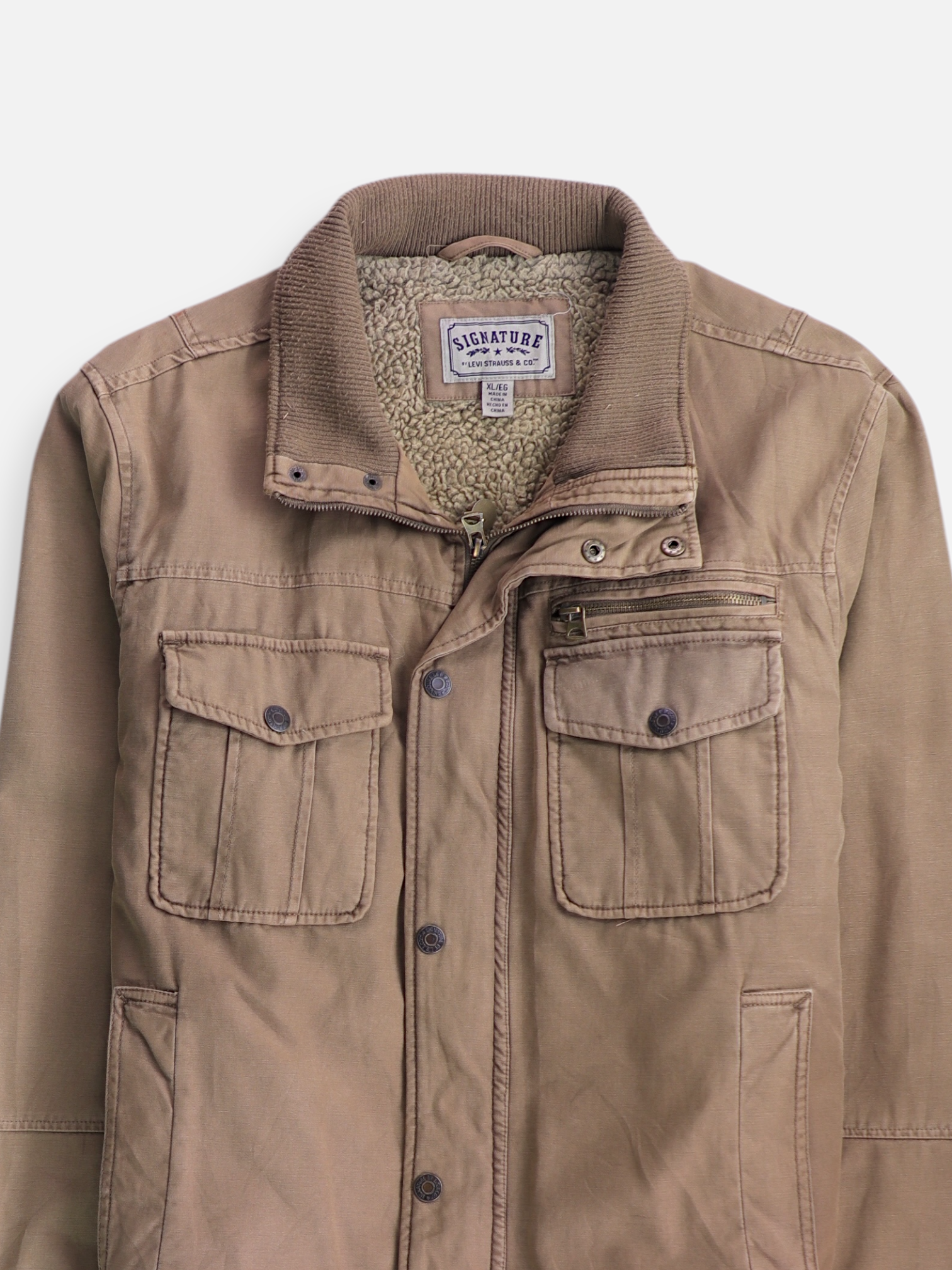 Levis Chaqueta Casual Fleece - Hombre - XL