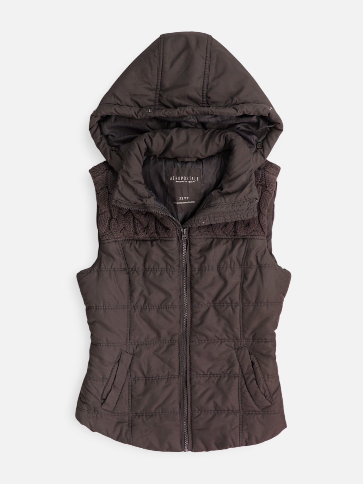 Aeropostale Chaleco Impermeable - Mujer - XS