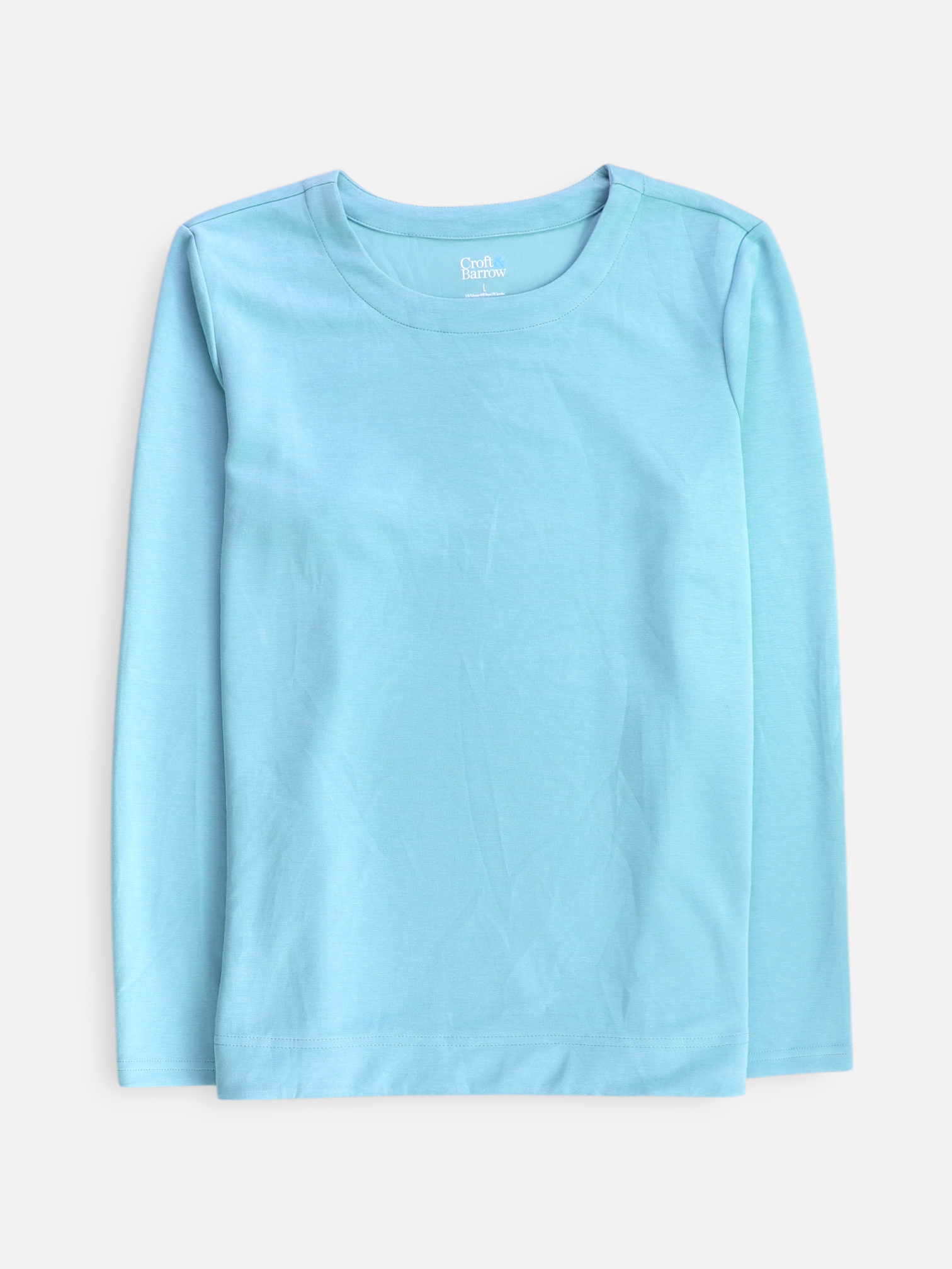 Croft & Barrow Sudadera Sweatshirt Basic - Mujer - Large