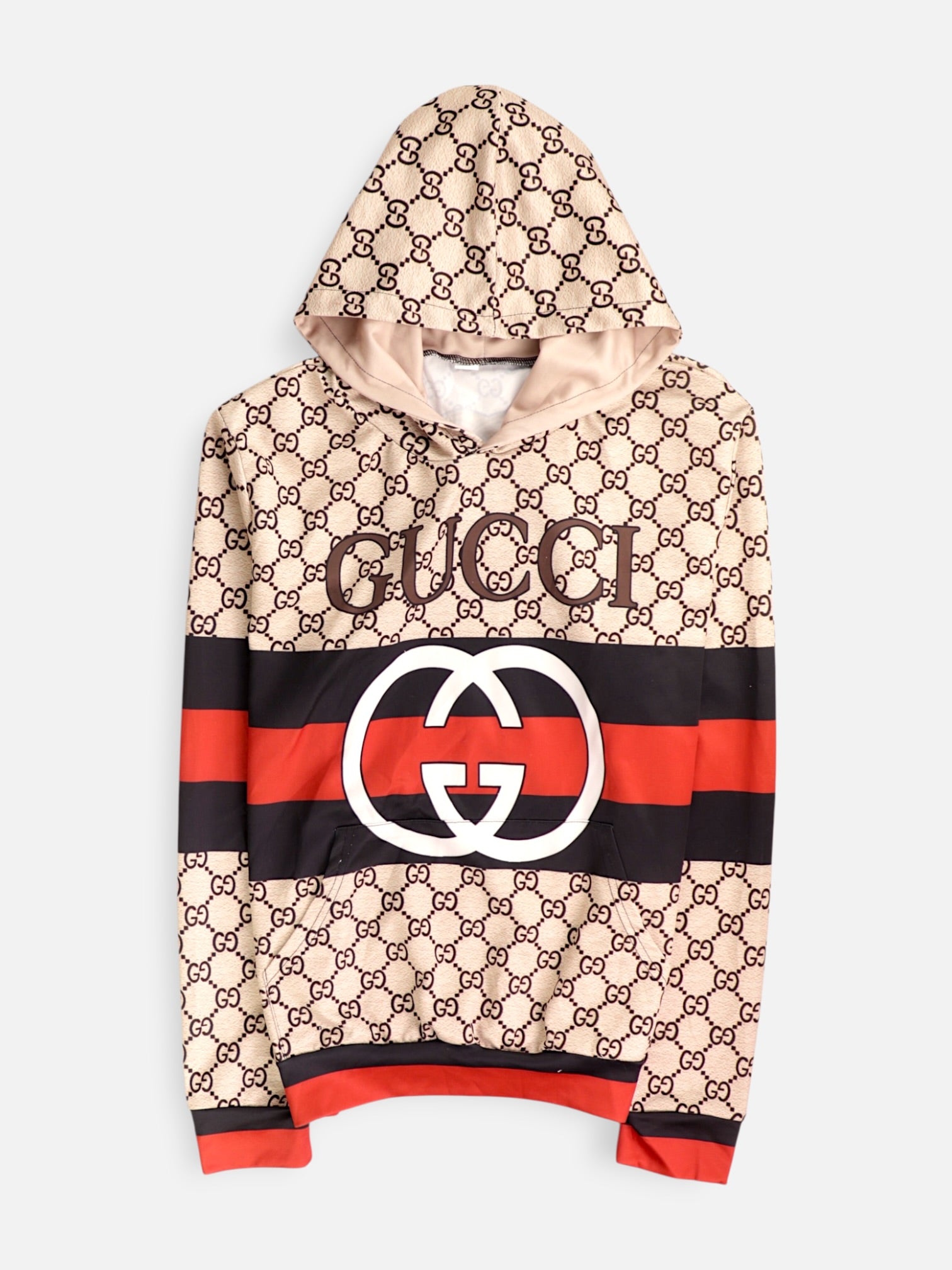 Sudadera Hoodie Color Block - Hombre - Medium