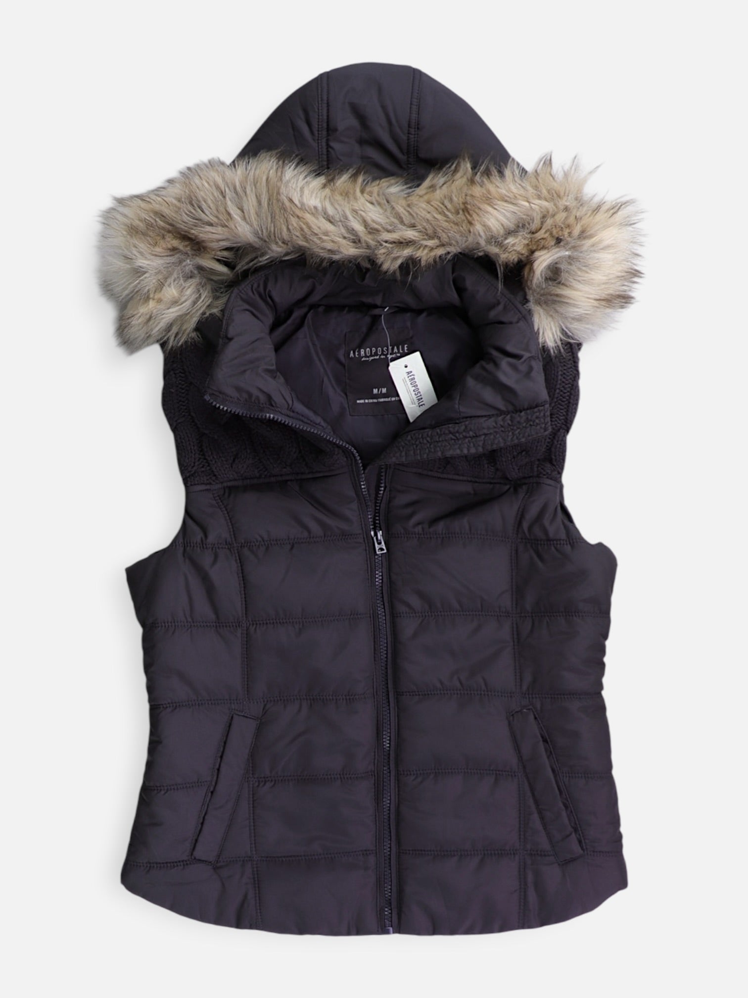Aeropostale Chaleco Puffer - Mujer - Medium