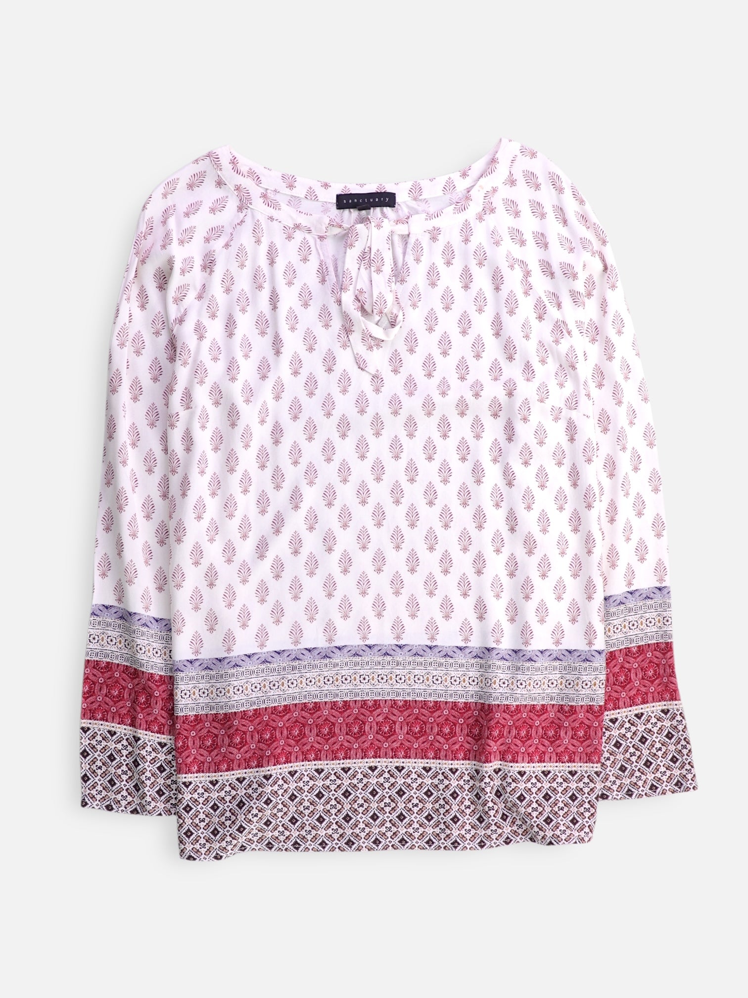 Sanctuary Blusa Casual - Mujer - Large
