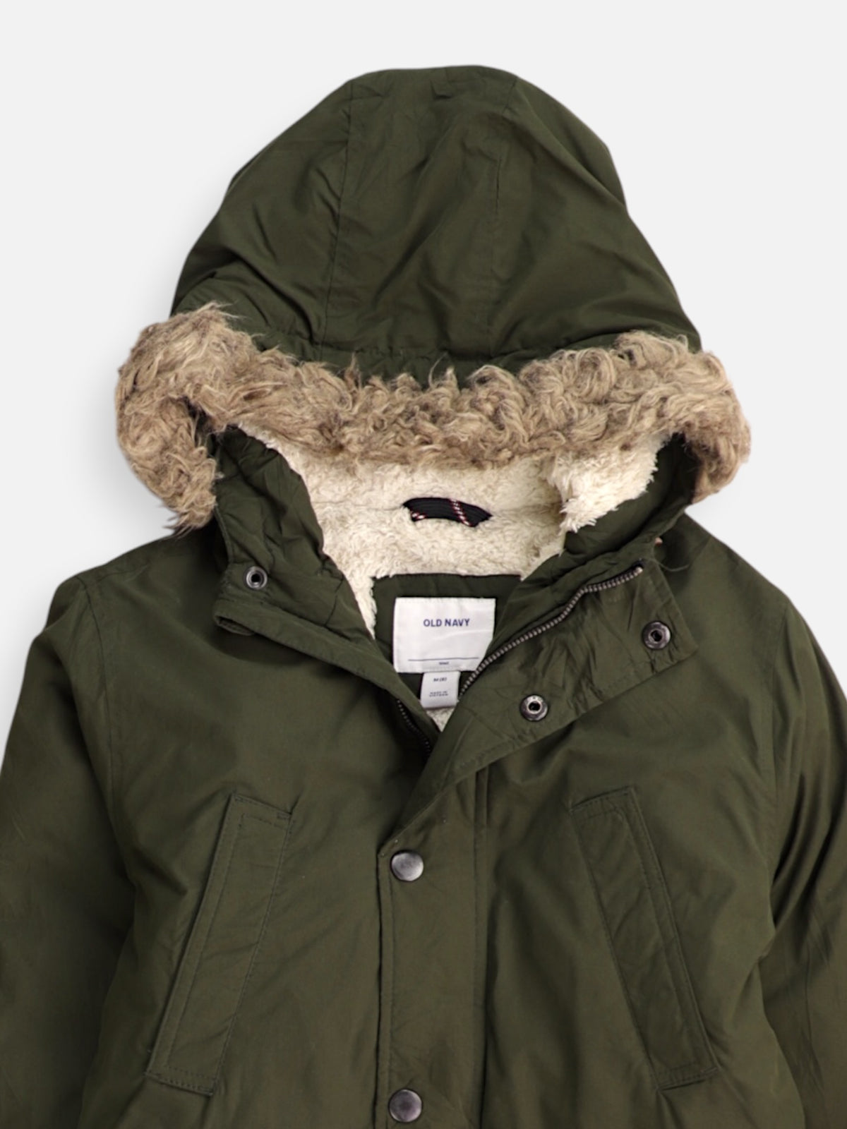 Old Navy Chaqueta Cazadora Impermeable - Niño - Medium - 6-7Y (Años)