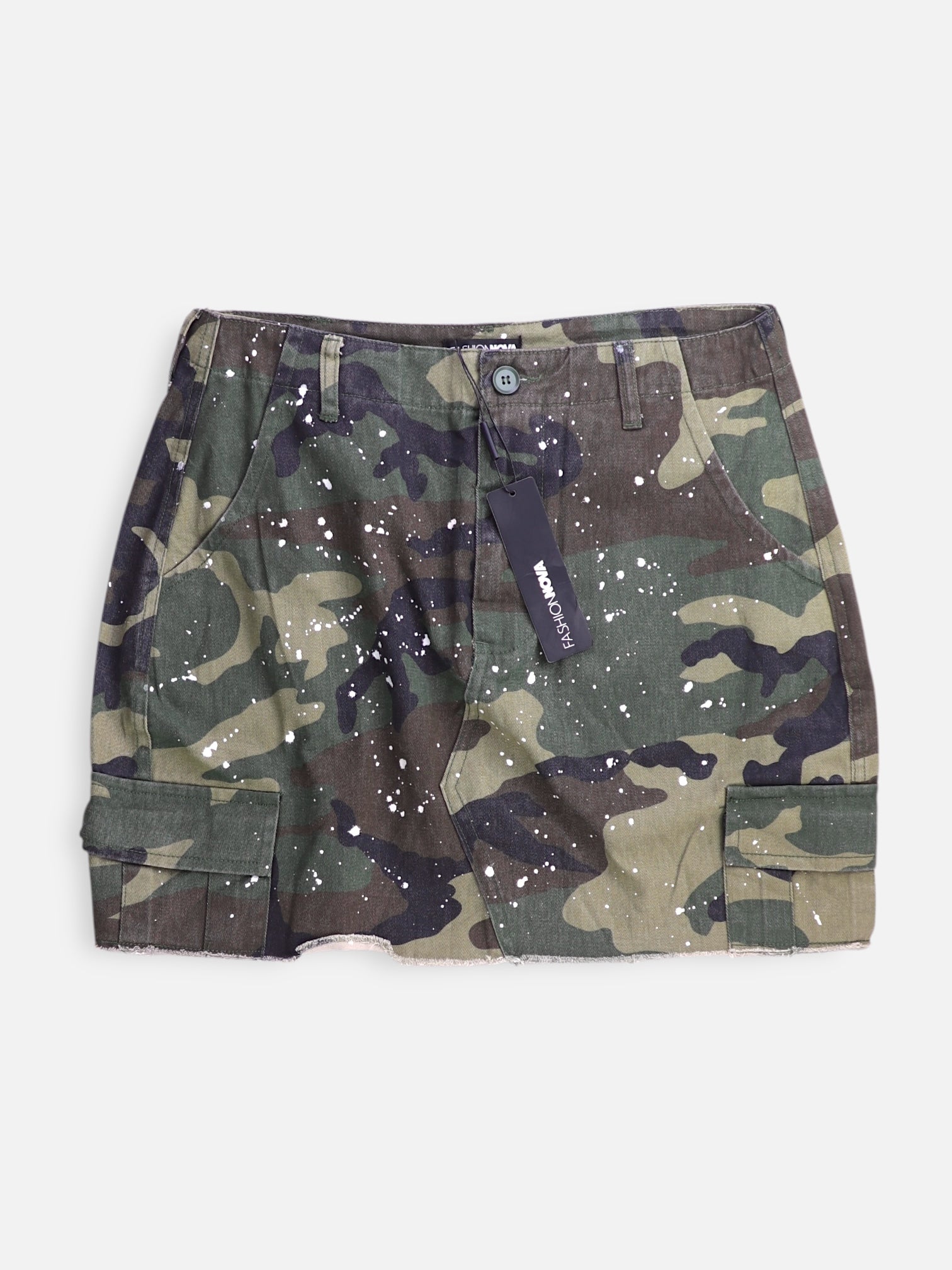 Fashionnova Falda Cargo - Mujer - Medium