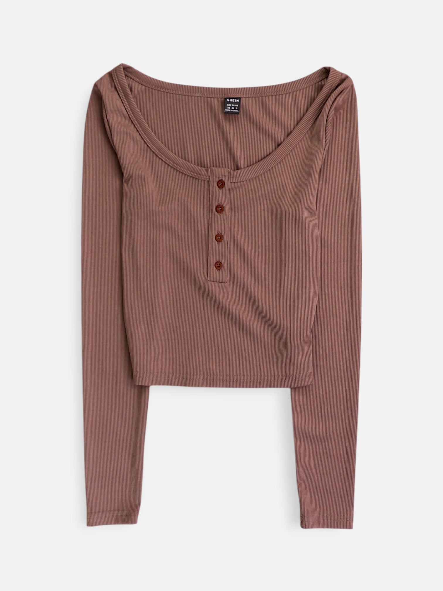 SHEIN Blusa Crop Top - Mujer - XS