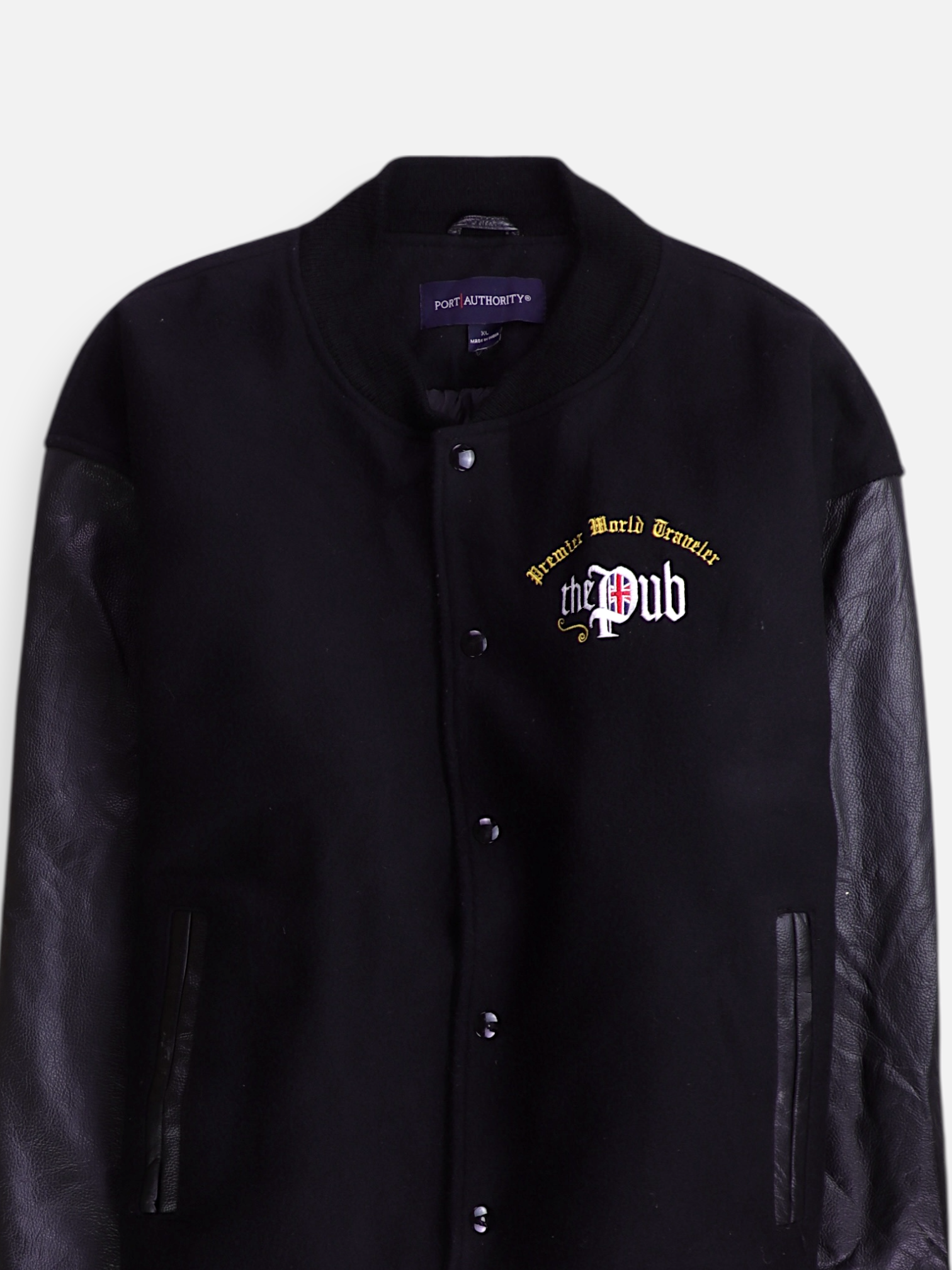 Chaqueta Bomber Cuero - Hombre - XL