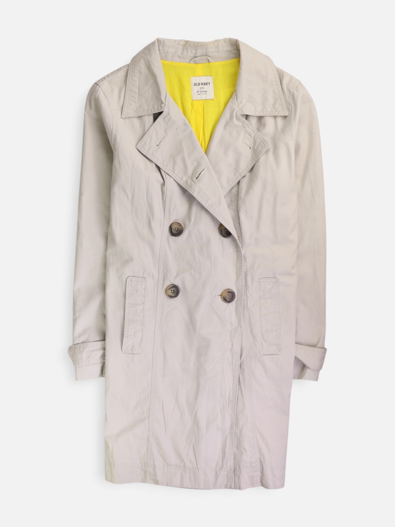 Old Navy Abrigo Single breasted trench Casual - Mujer - XL