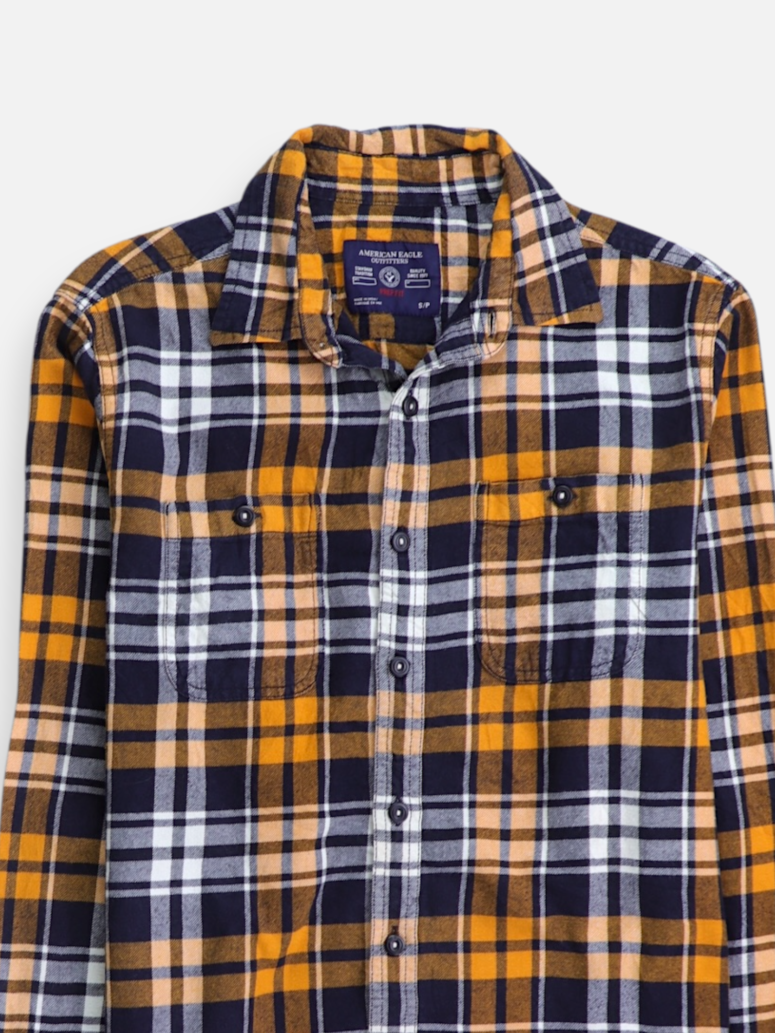 American Eagle Camisa Casual - Hombre - Small