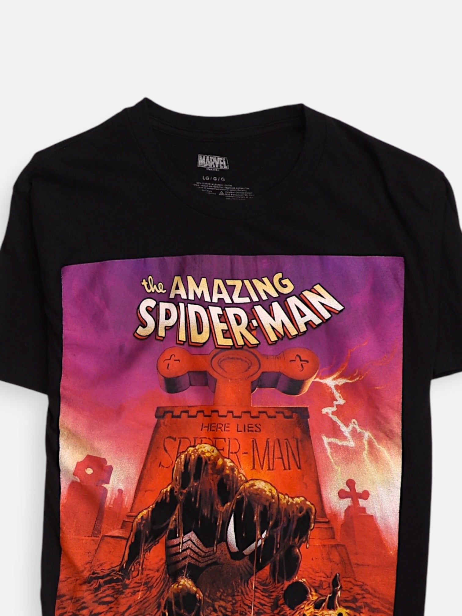 Marvel Camiseta Grafica - Hombre - Large