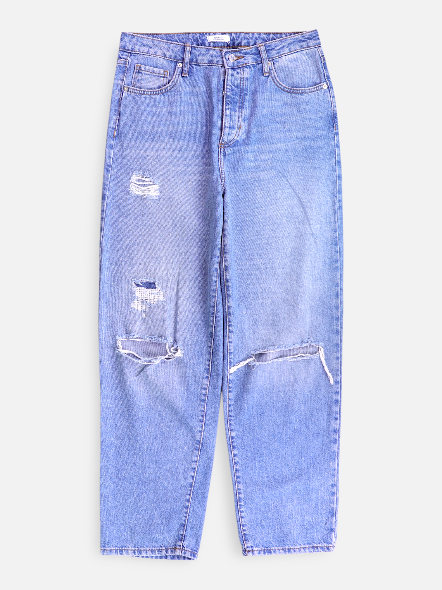 Forever 21 Jean Regular Fit Denim - Mujer - 28'
