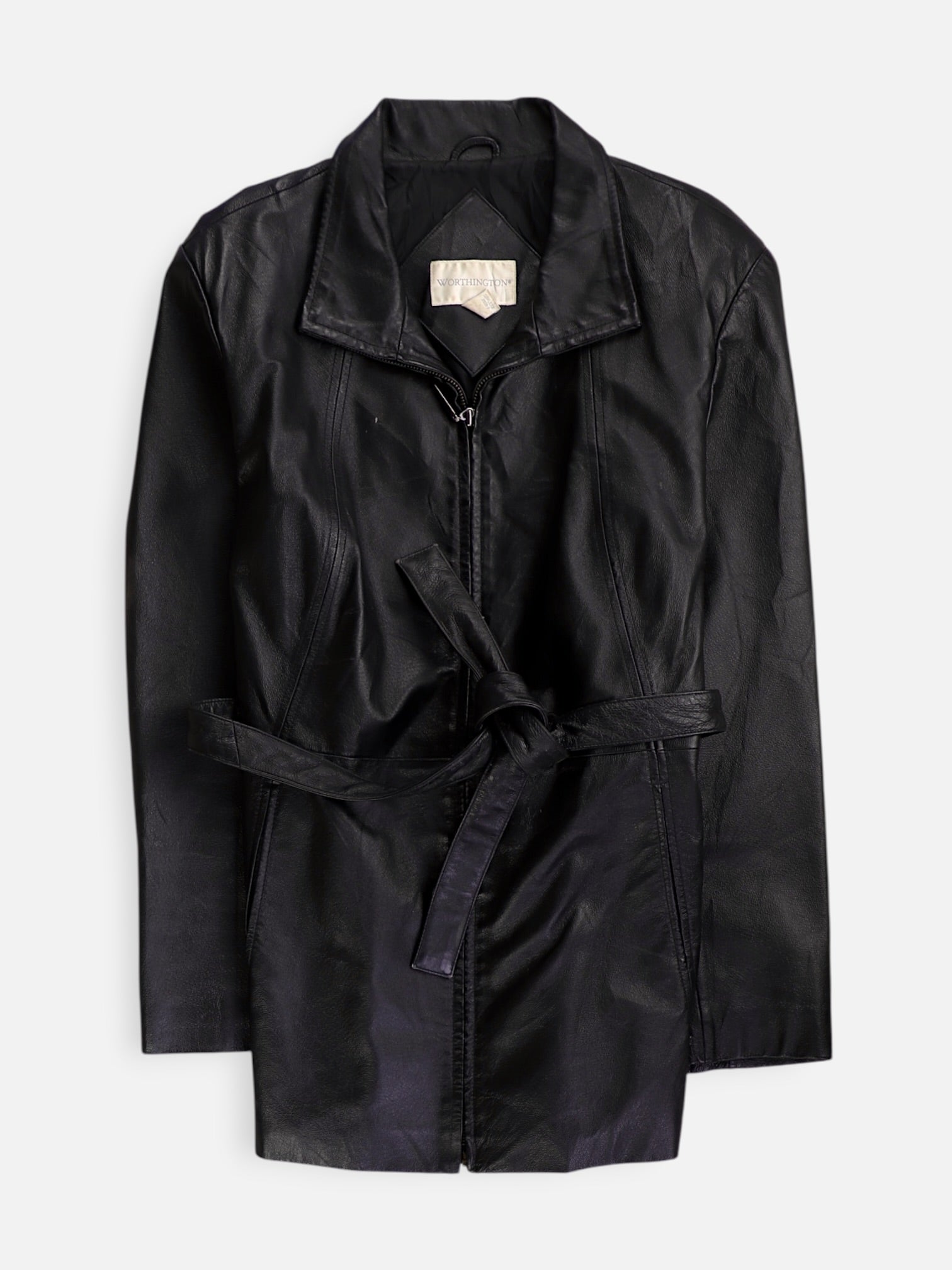 WORTHINGTON Chaqueta Casual Cuero - Mujer - Large