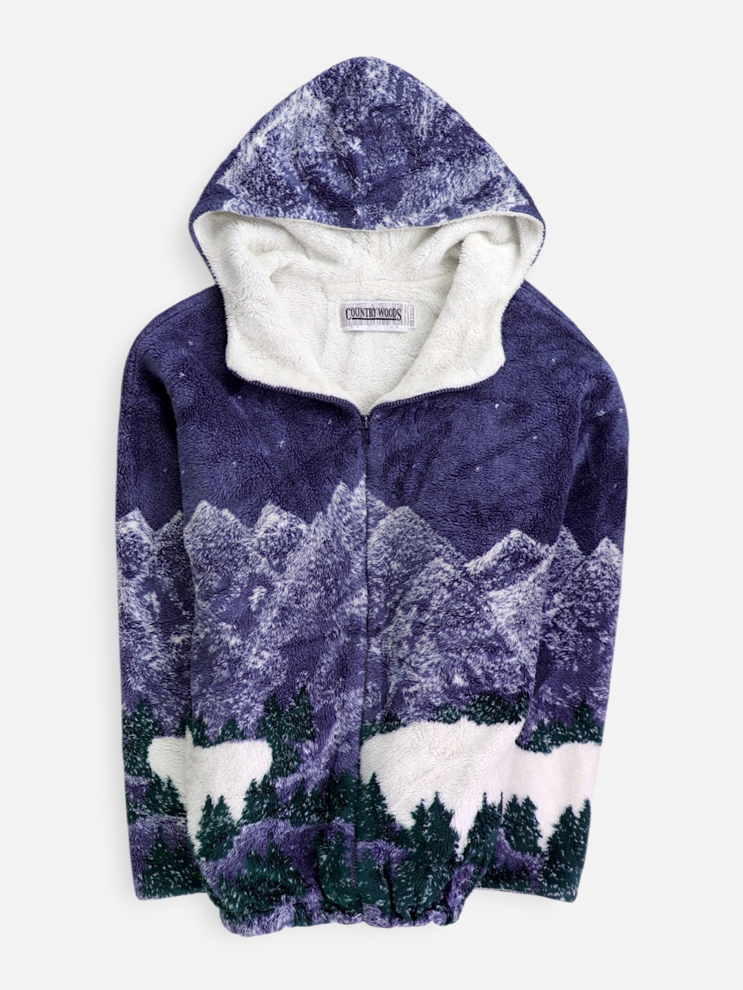 Sudadera Hoodie Teddy - Mujer - Medium