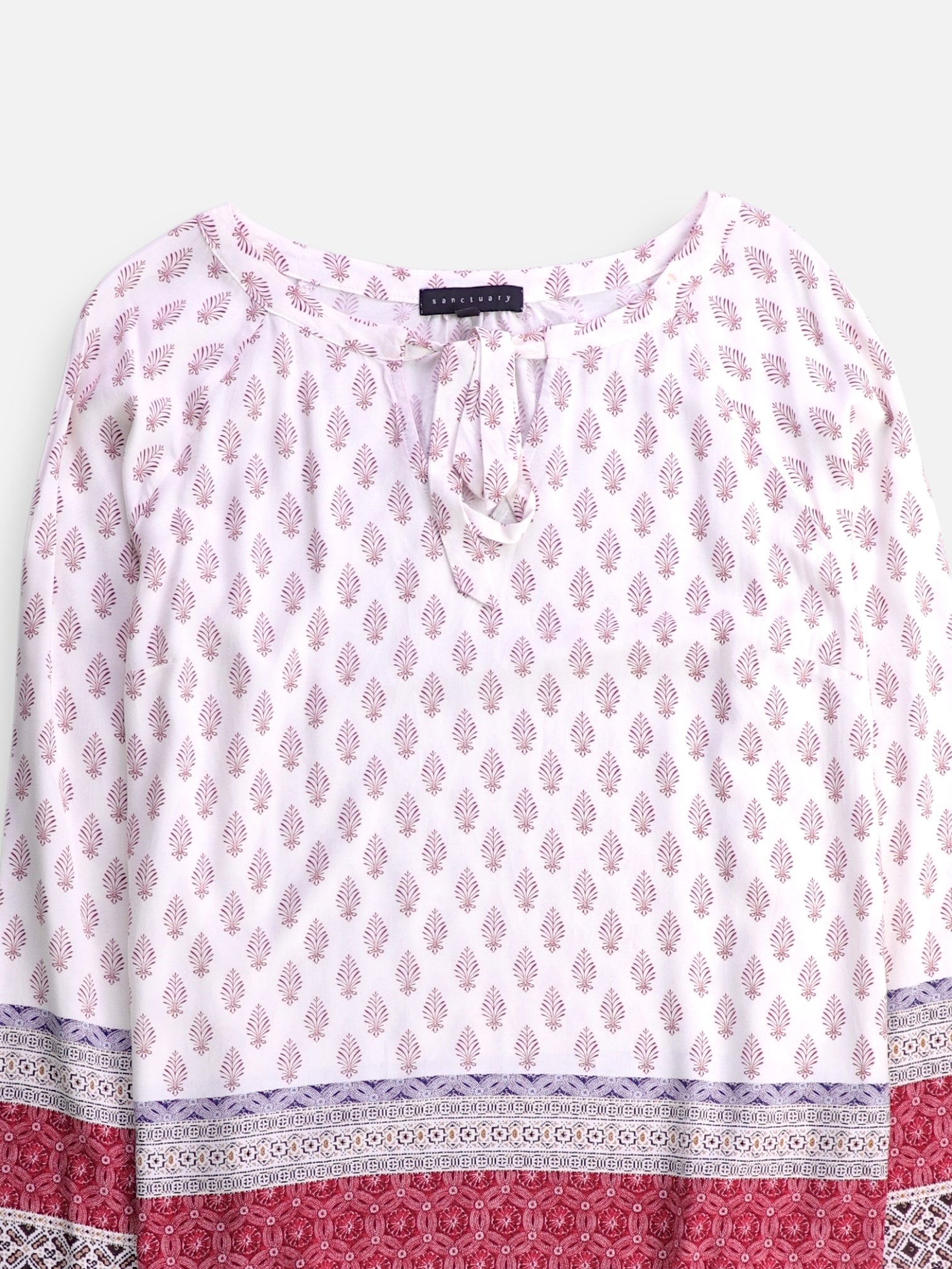 Sanctuary Blusa Casual - Mujer - Large