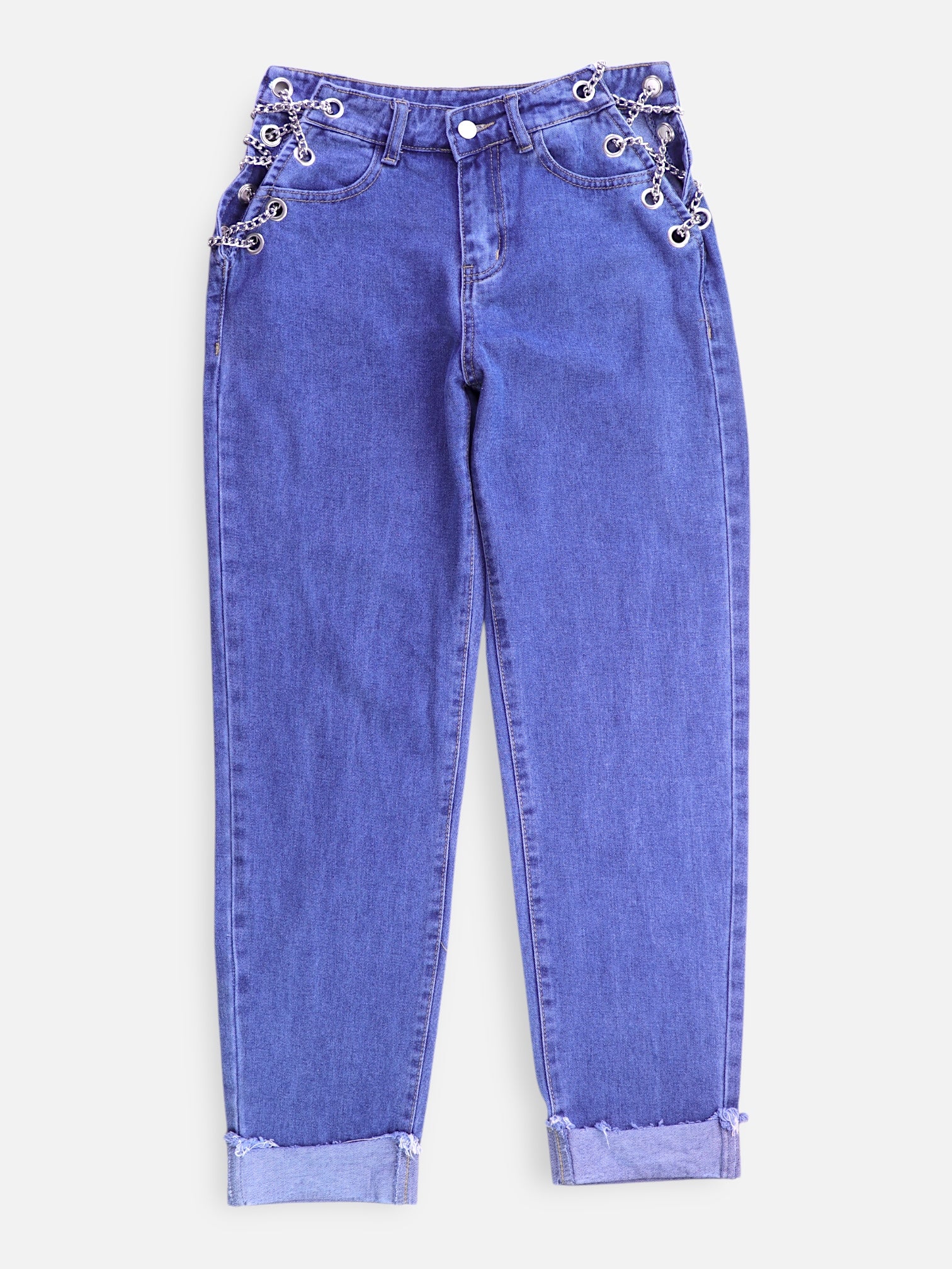 SHEIN Jean Regular Fit Denim - Mujer - Medium