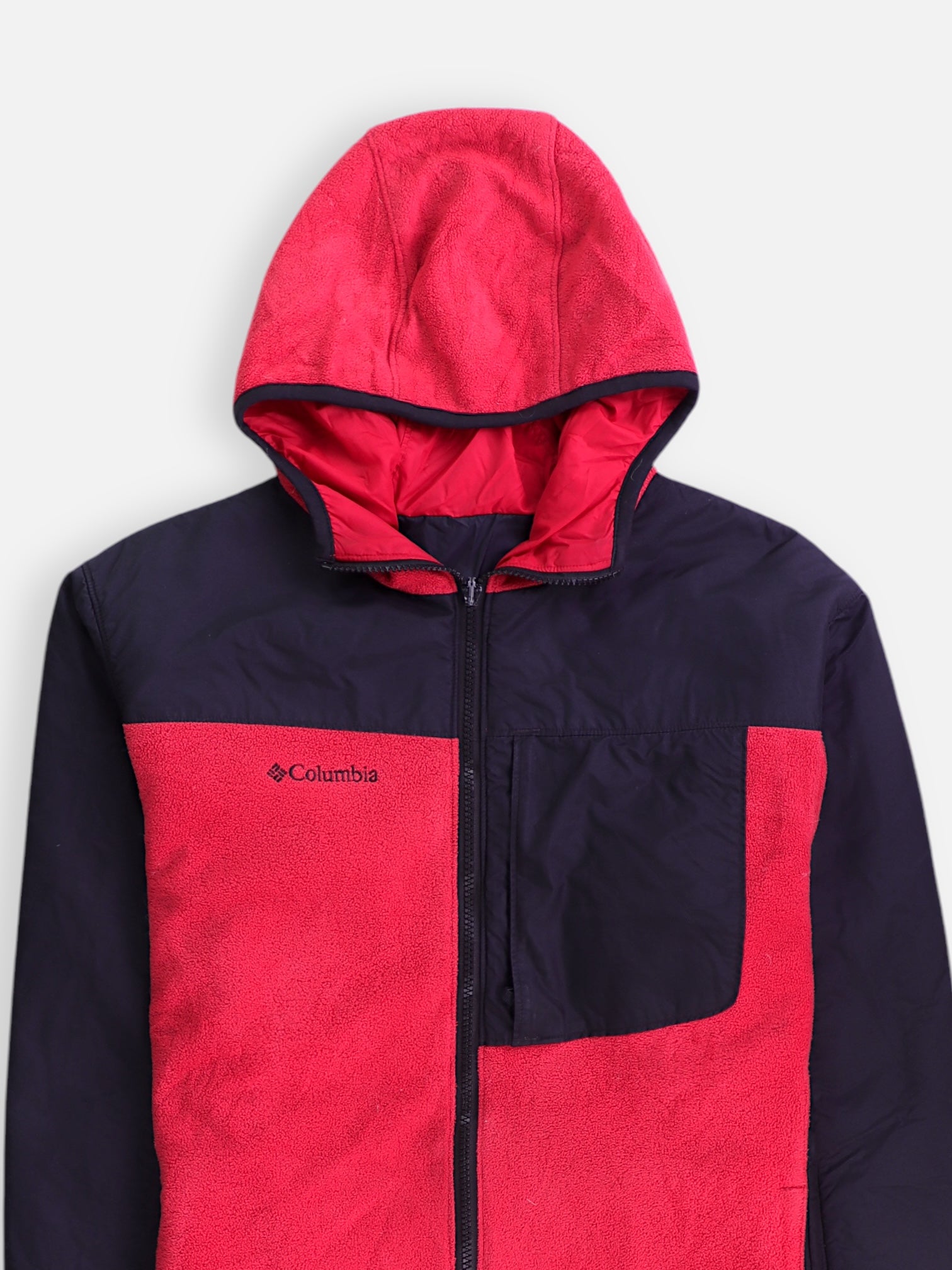 Columbia Chaqueta Impermeable Color Block - Niño - XL - 18-20Y (Años)