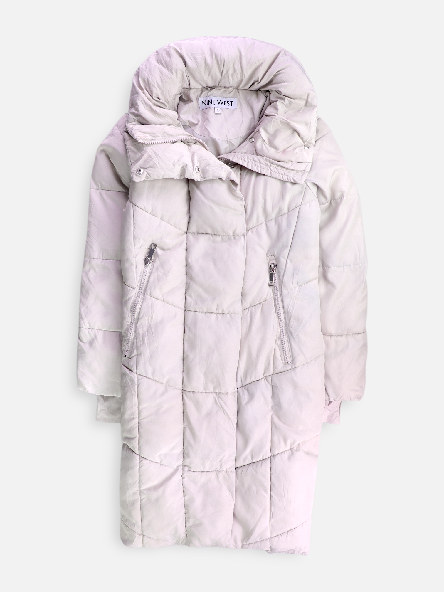 NINE WEST Abrigo Impermeable Puffer - Mujer - Small