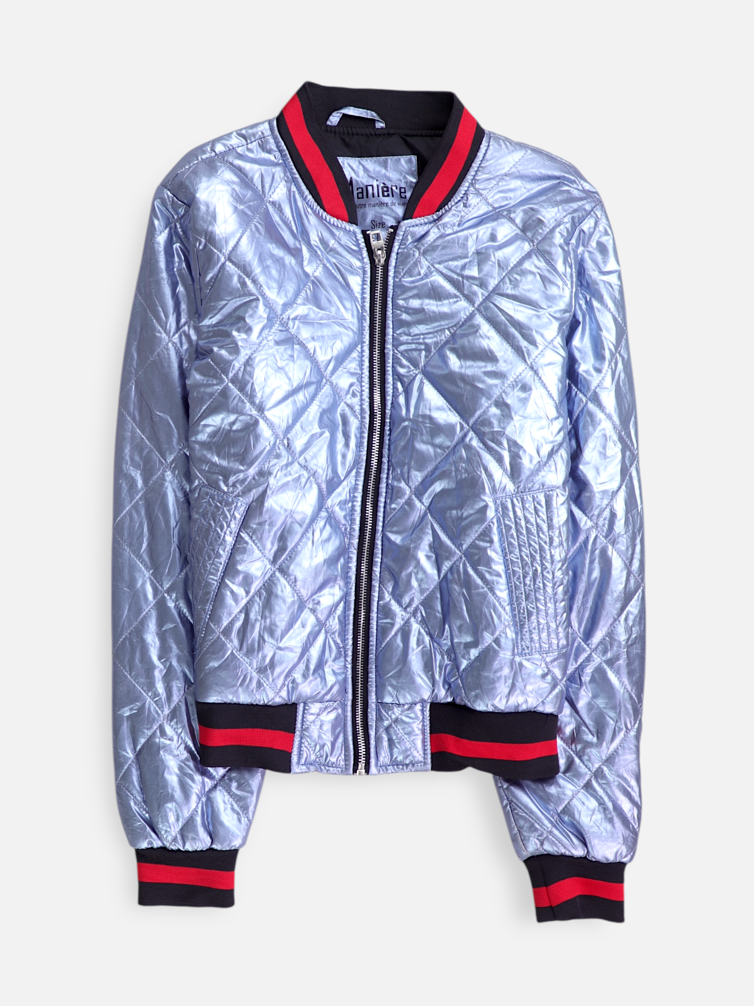 Chaqueta Bomber Basic - Mujer - Large