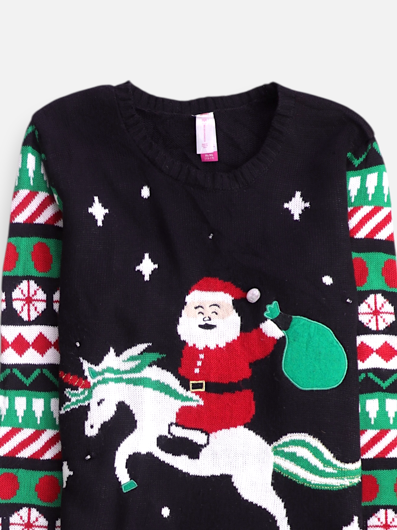 NOBO Sueter Knit Navideño - Niño - XL - 15-17Y (Años)