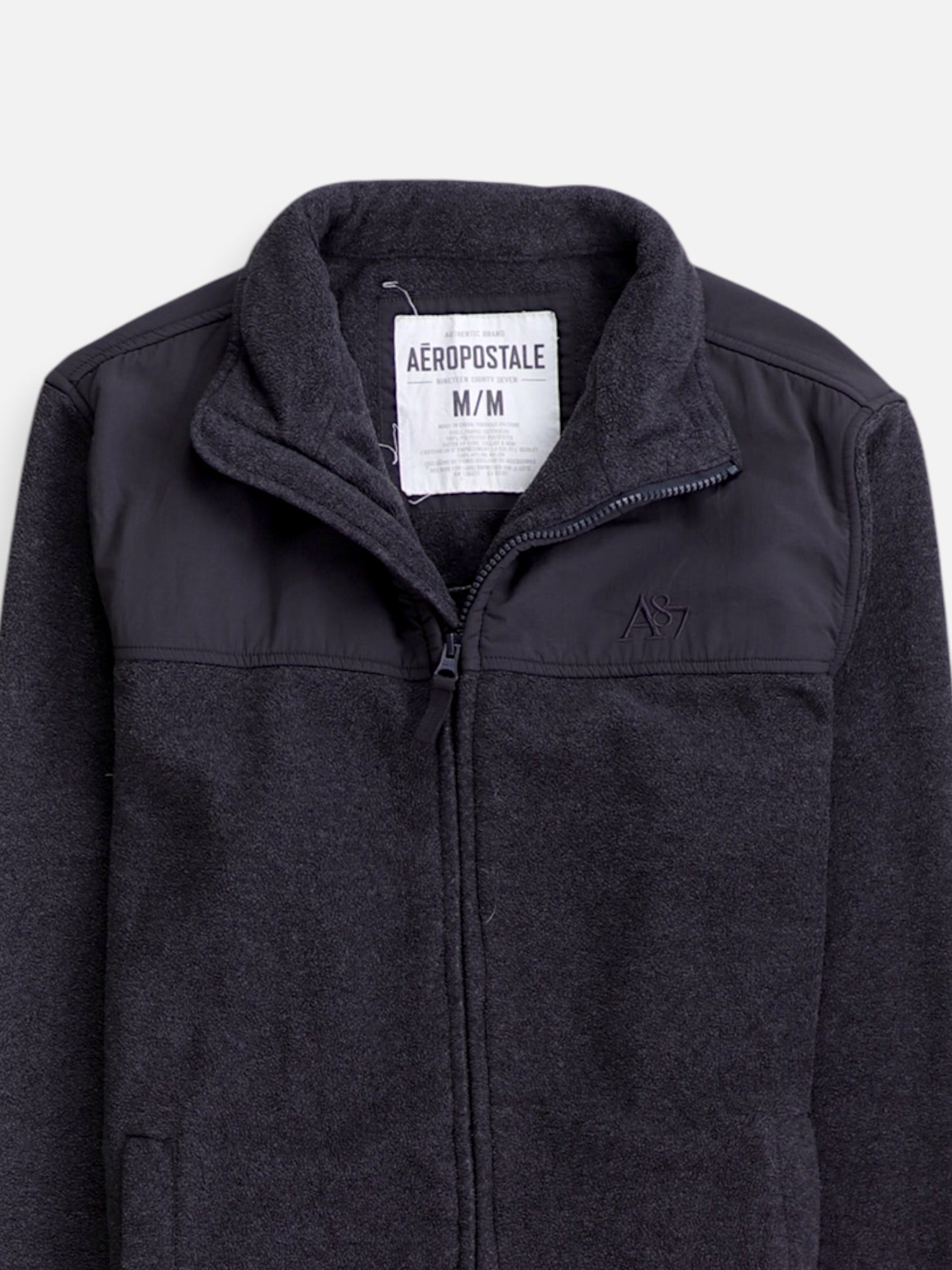 Aeropostale Sueter Fleece Casual - Hombre - Medium