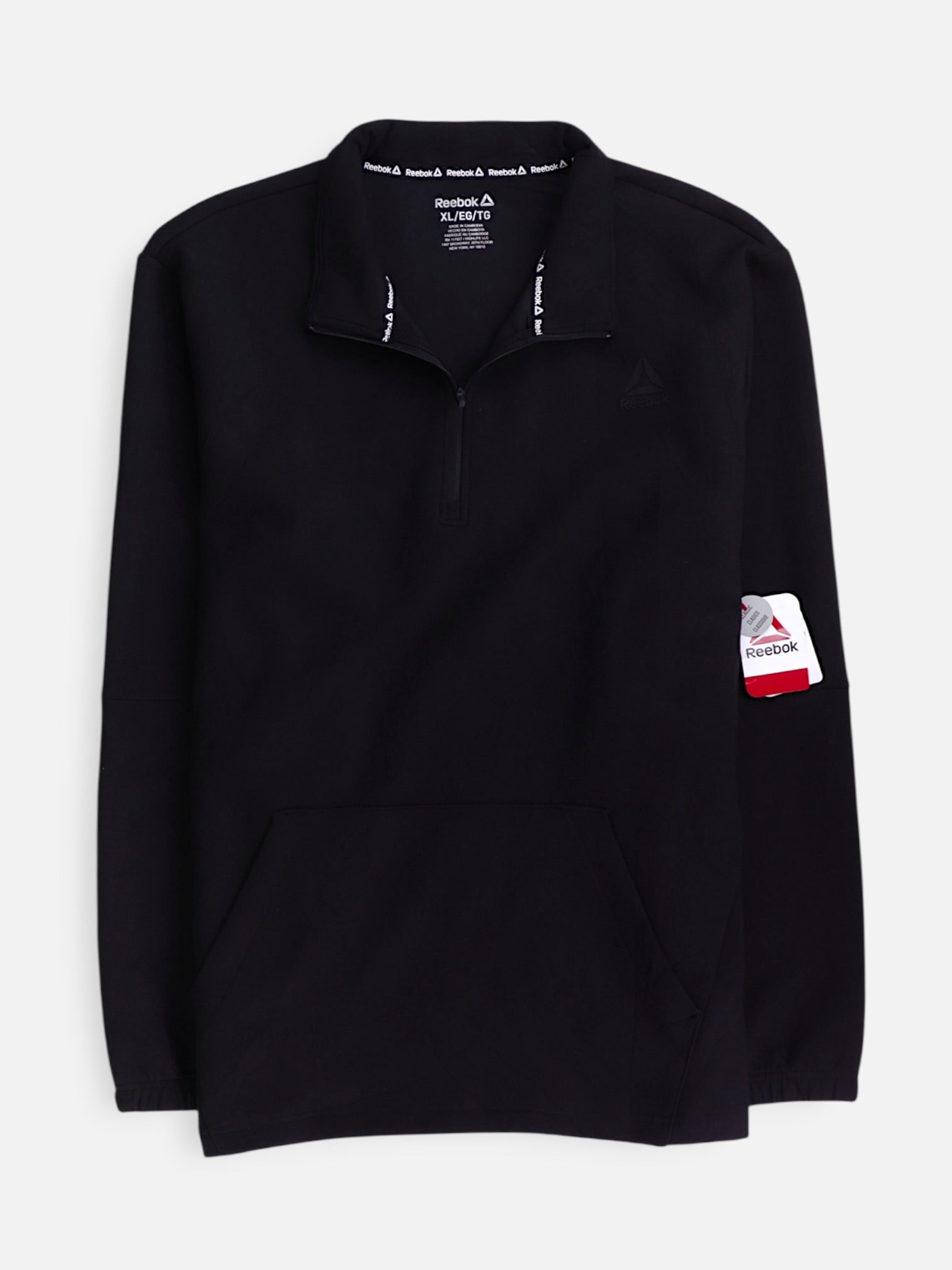 Reebok Sudadera Fleece Basic - Hombre - XL
