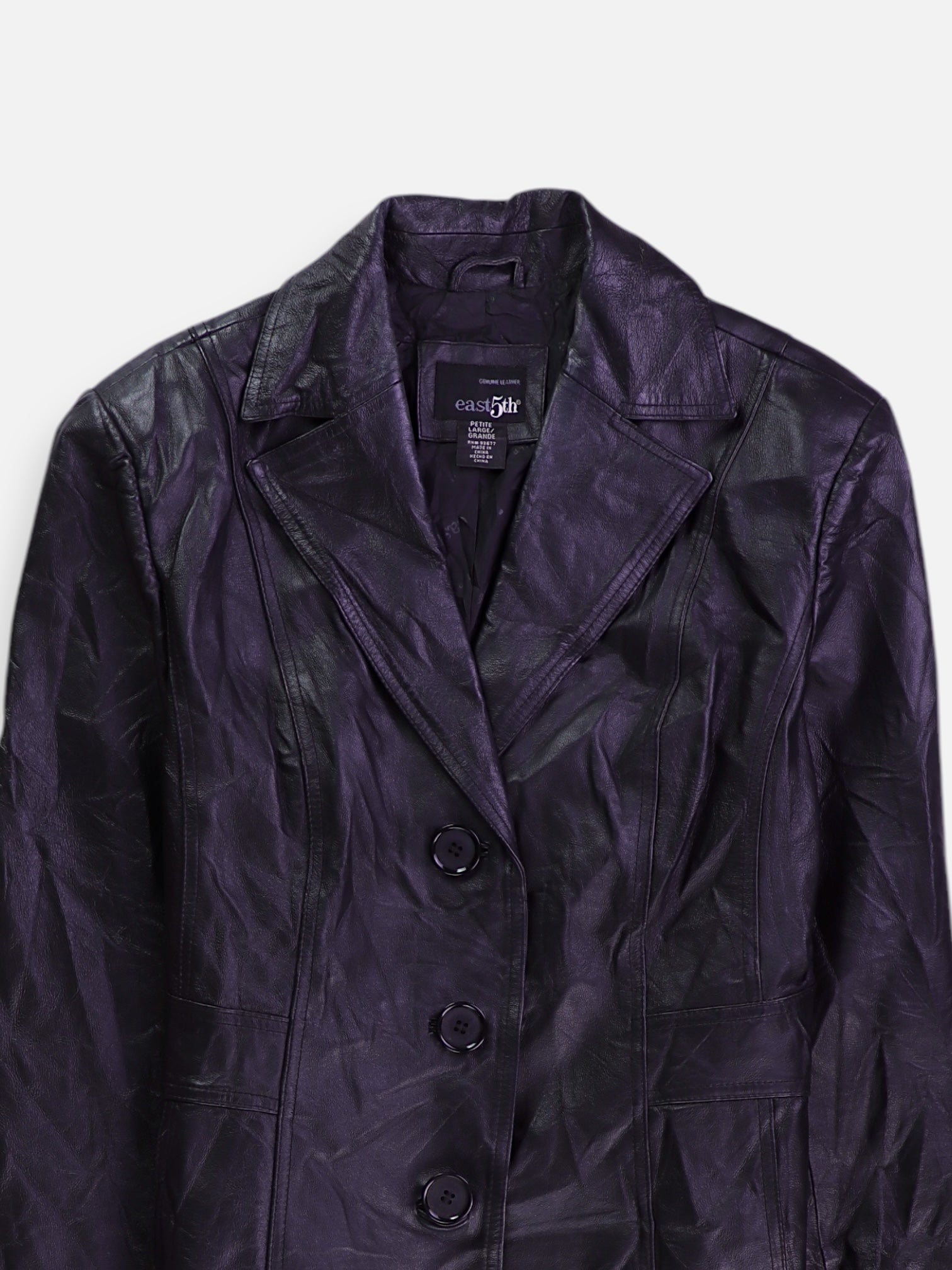 Chaqueta Casual Cuero - Mujer - Large