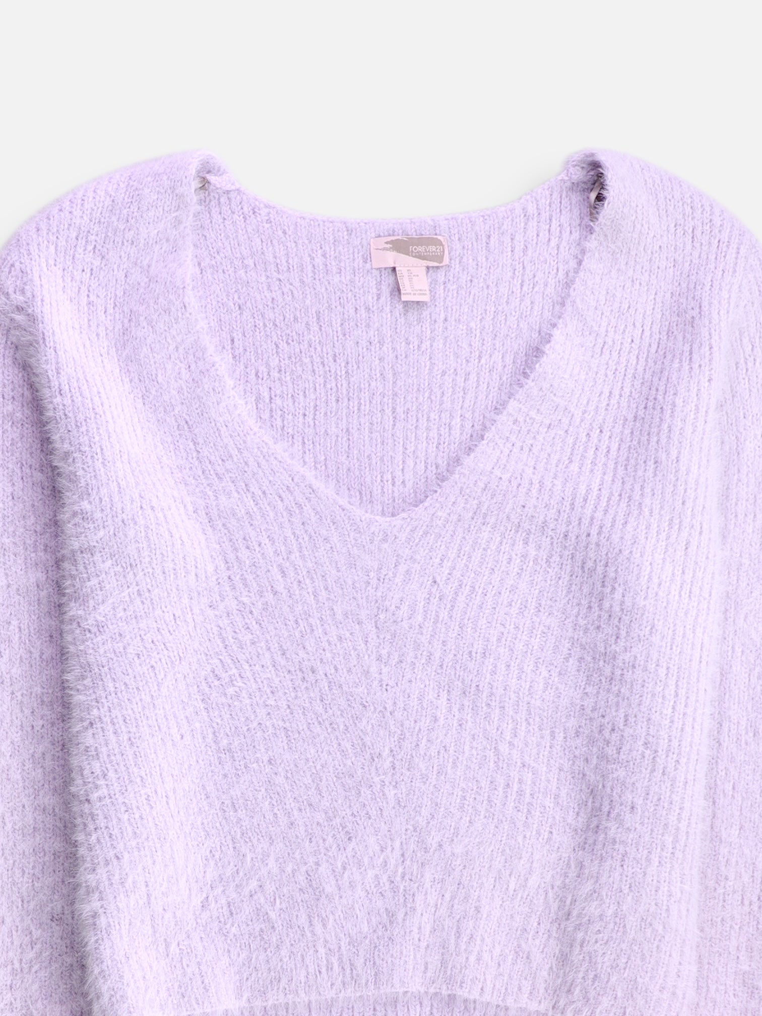 Forever 21 Sueter Knit Casual - Mujer - XL