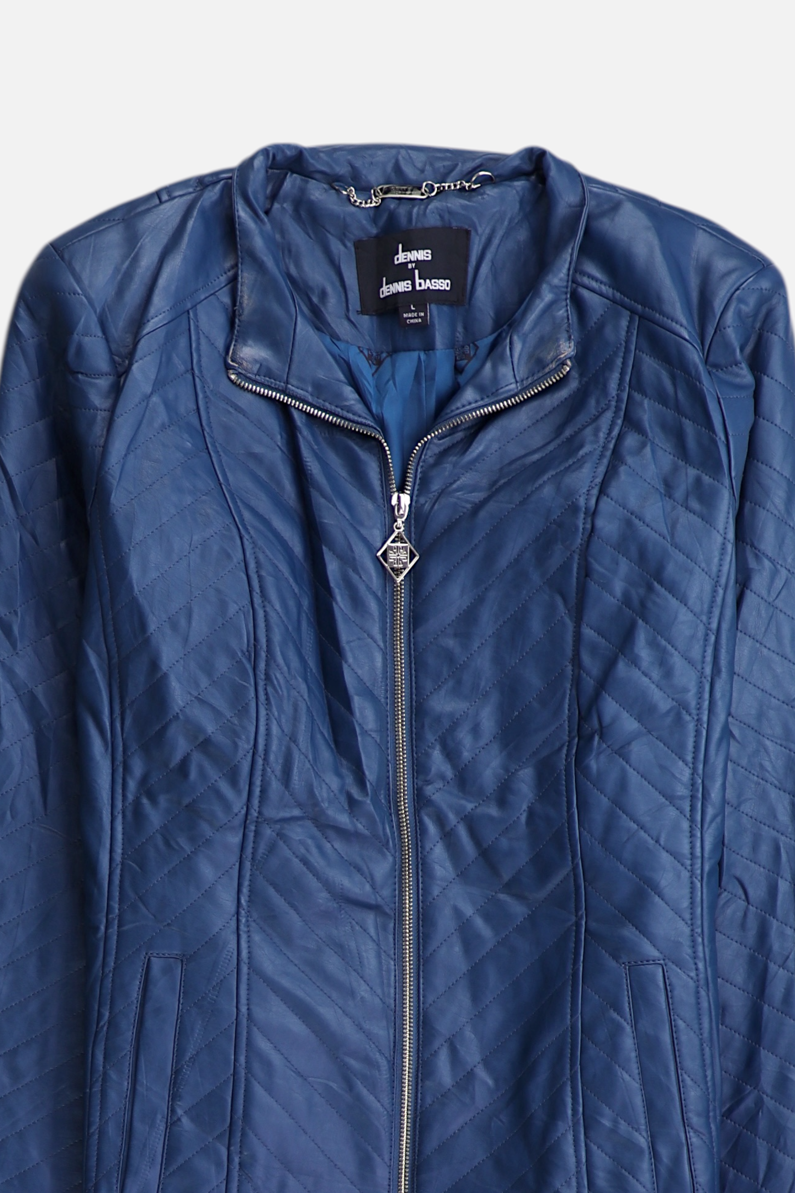 dennis basso Chaqueta Cuero Cuero - Hombre - Large