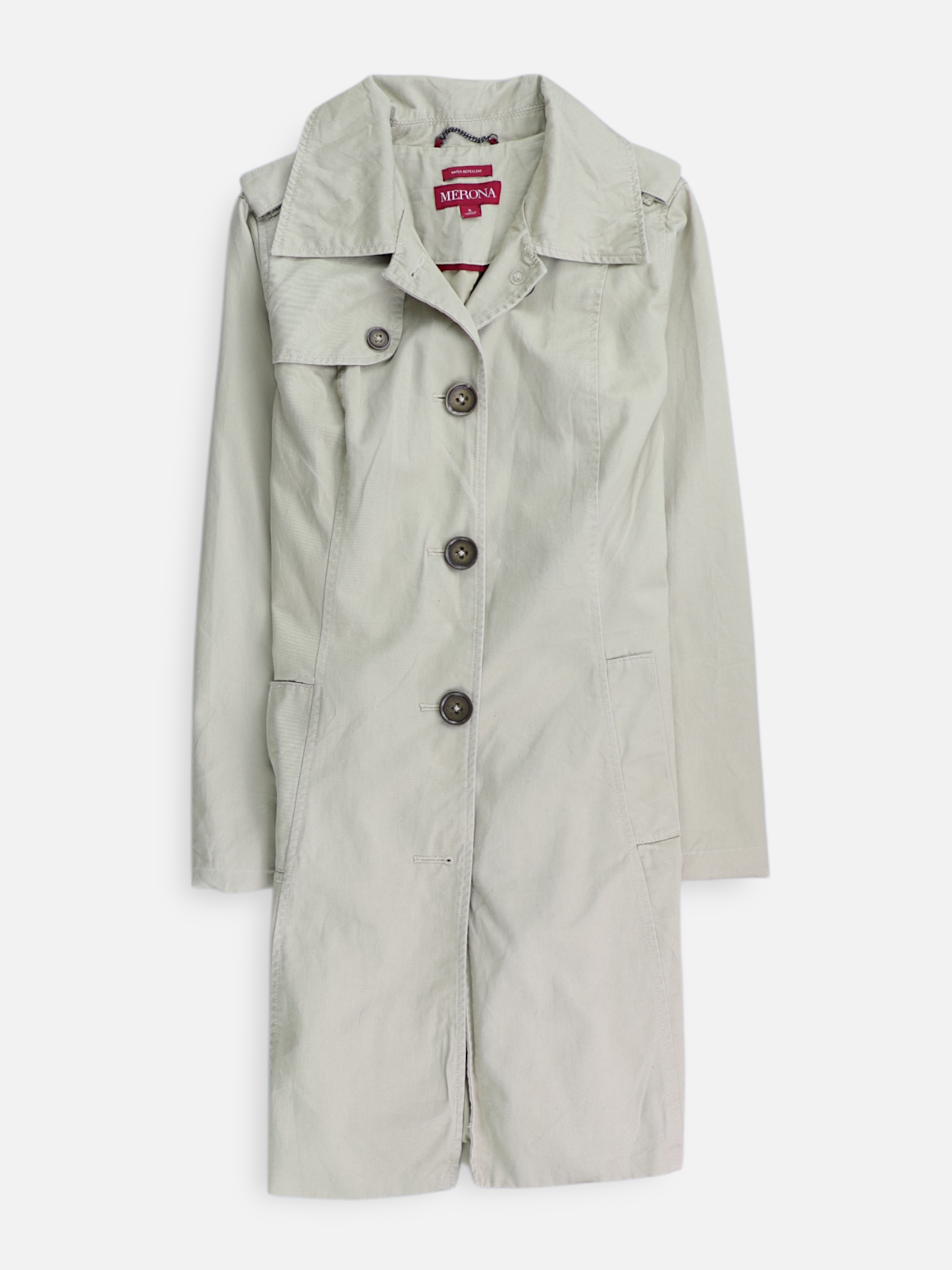 MERONA Abrigo Single breasted trench Casual - Mujer - Small
