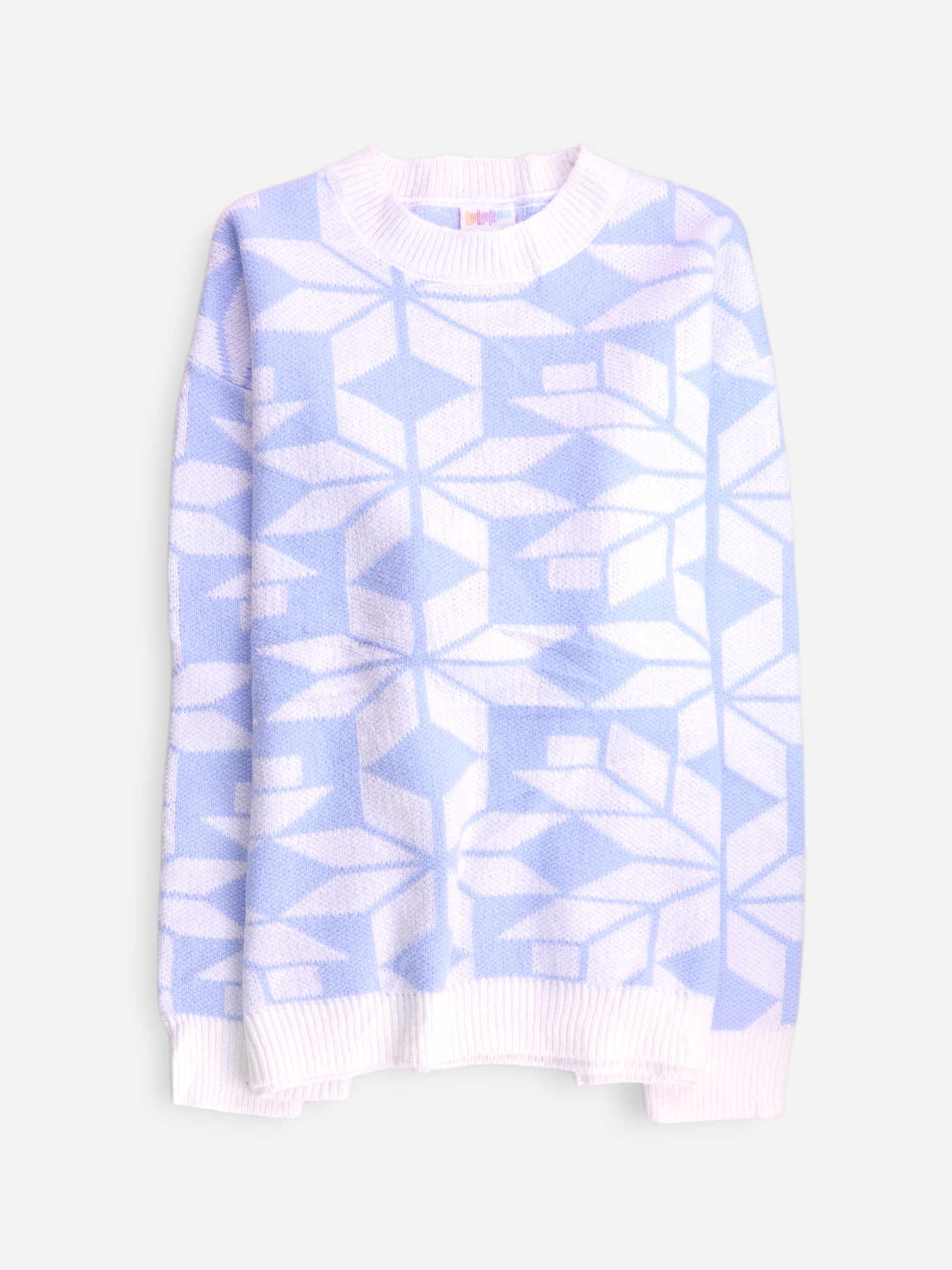 Sueter Knit Color Block - Mujer - XL