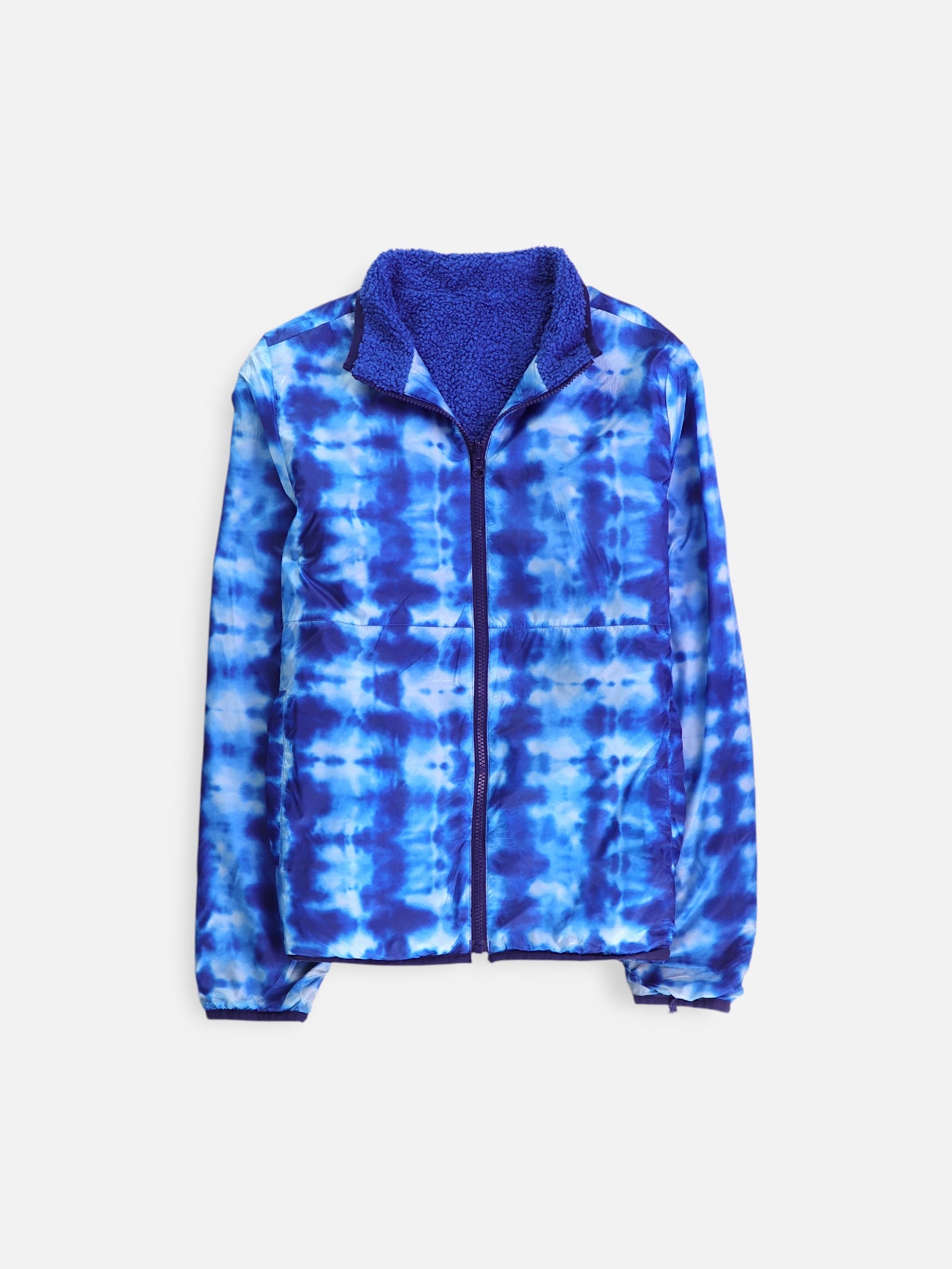 LANDS END Sudadera Fleece Color Block - Niño - XL - 14-16Y (Años)