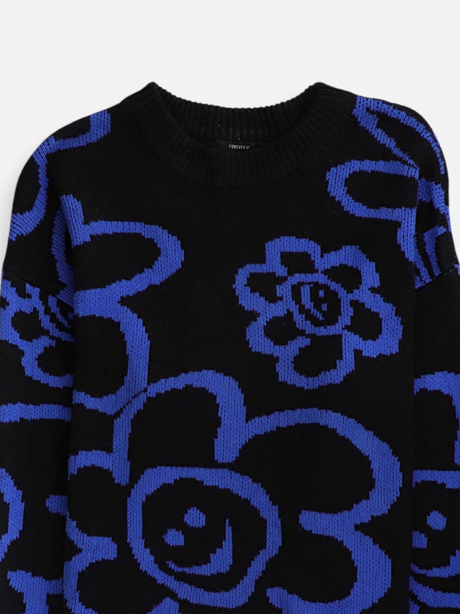 Forever 21 Sueter Knit Casual - Hombre - Large