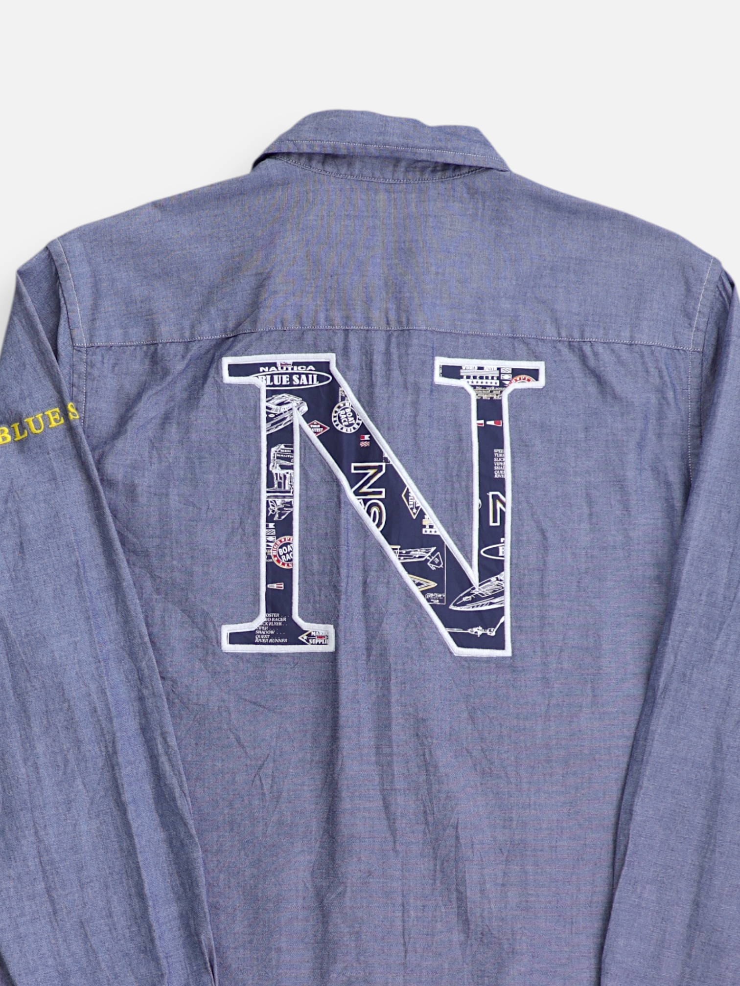 Nautica Camisa Casual - Hombre - Medium