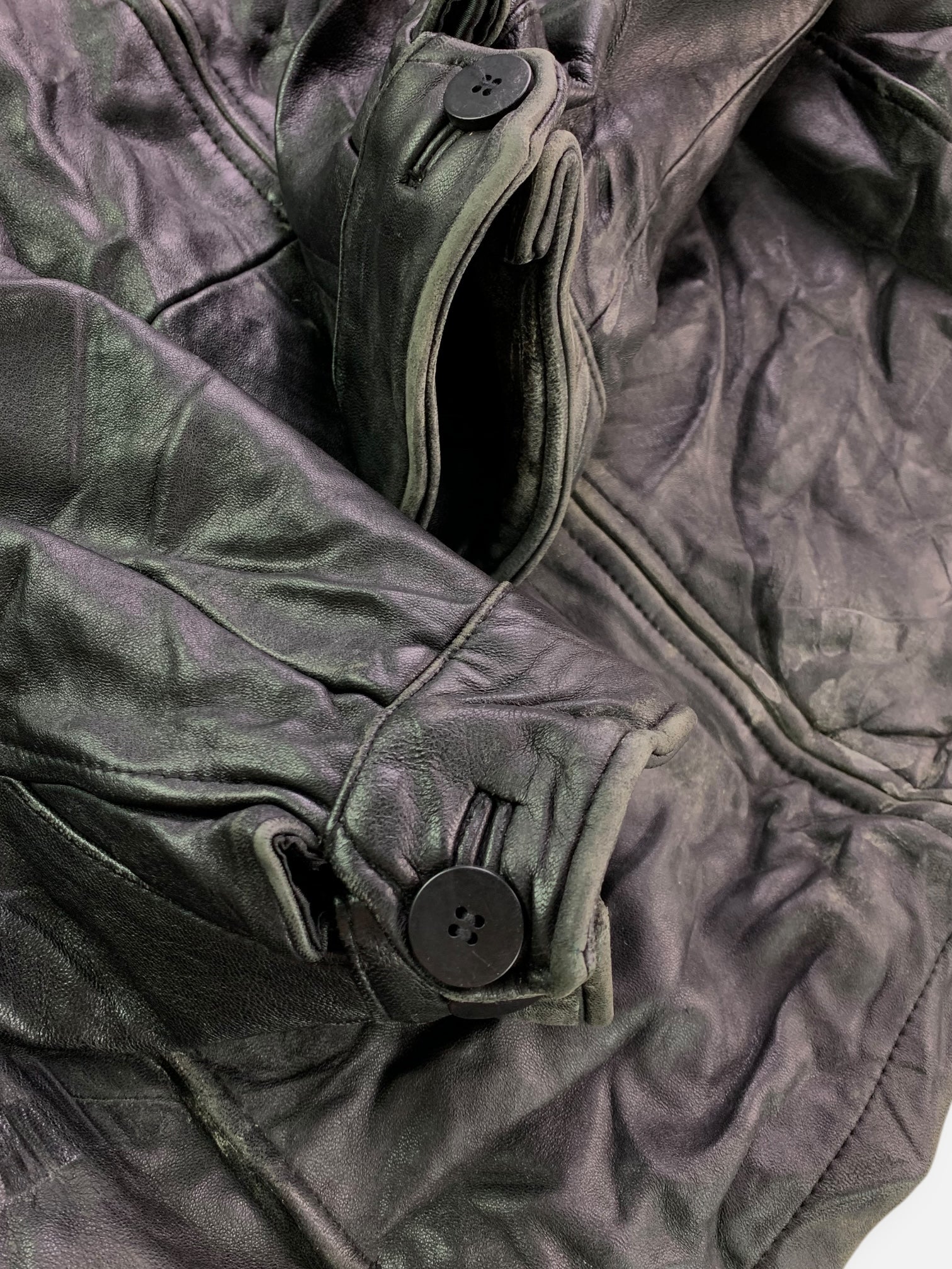Chaqueta Casual Cuero - Hombre - Large